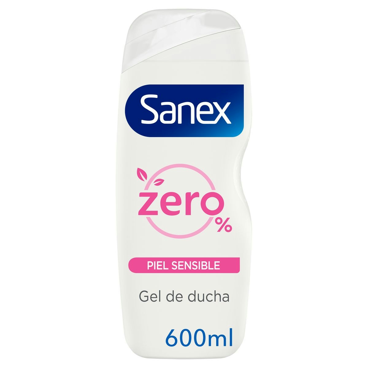 Gel ducha 0% sensitive SANEX 600 ml