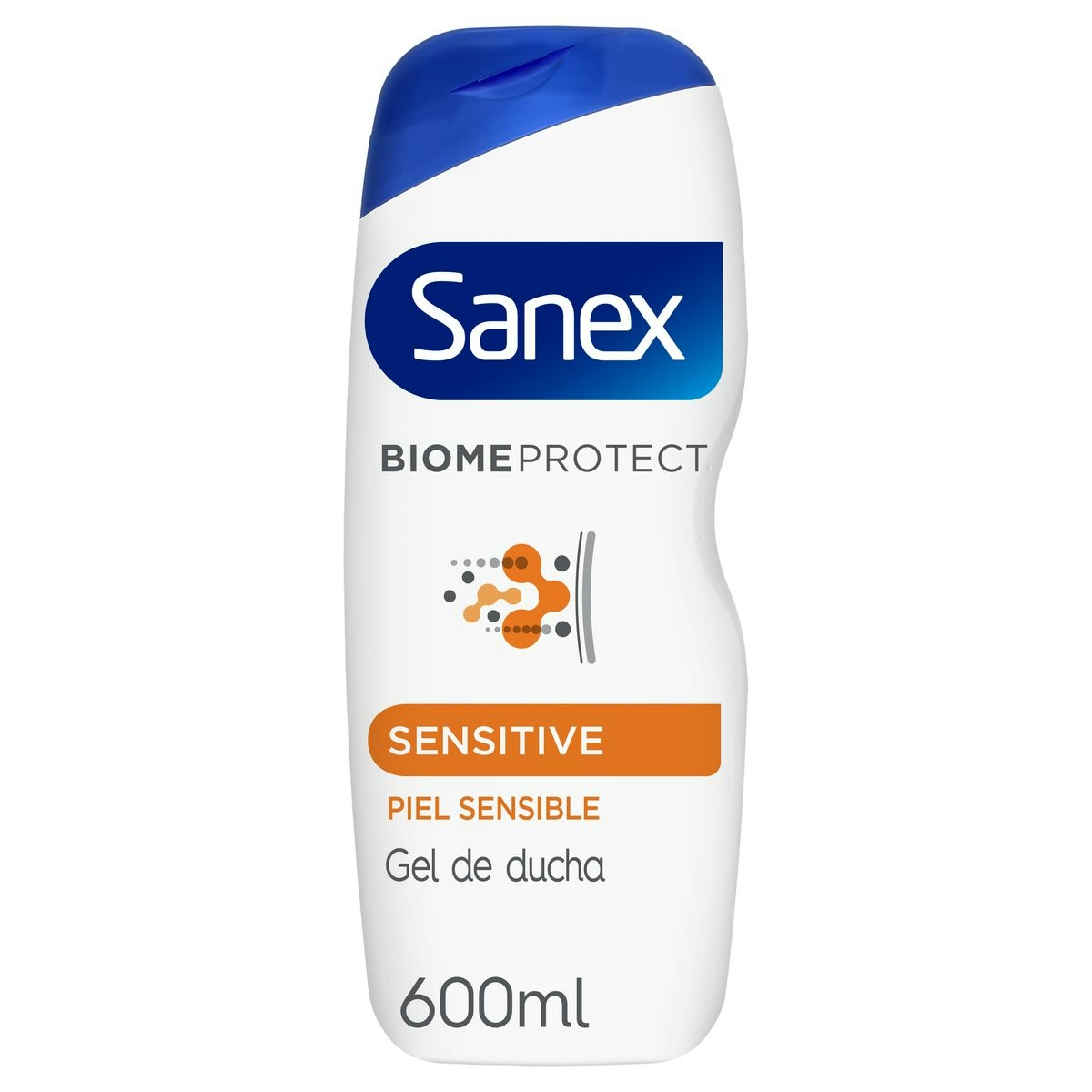 Gel de ducha SANEX dermo sensitive piel sensible bote 600 ml