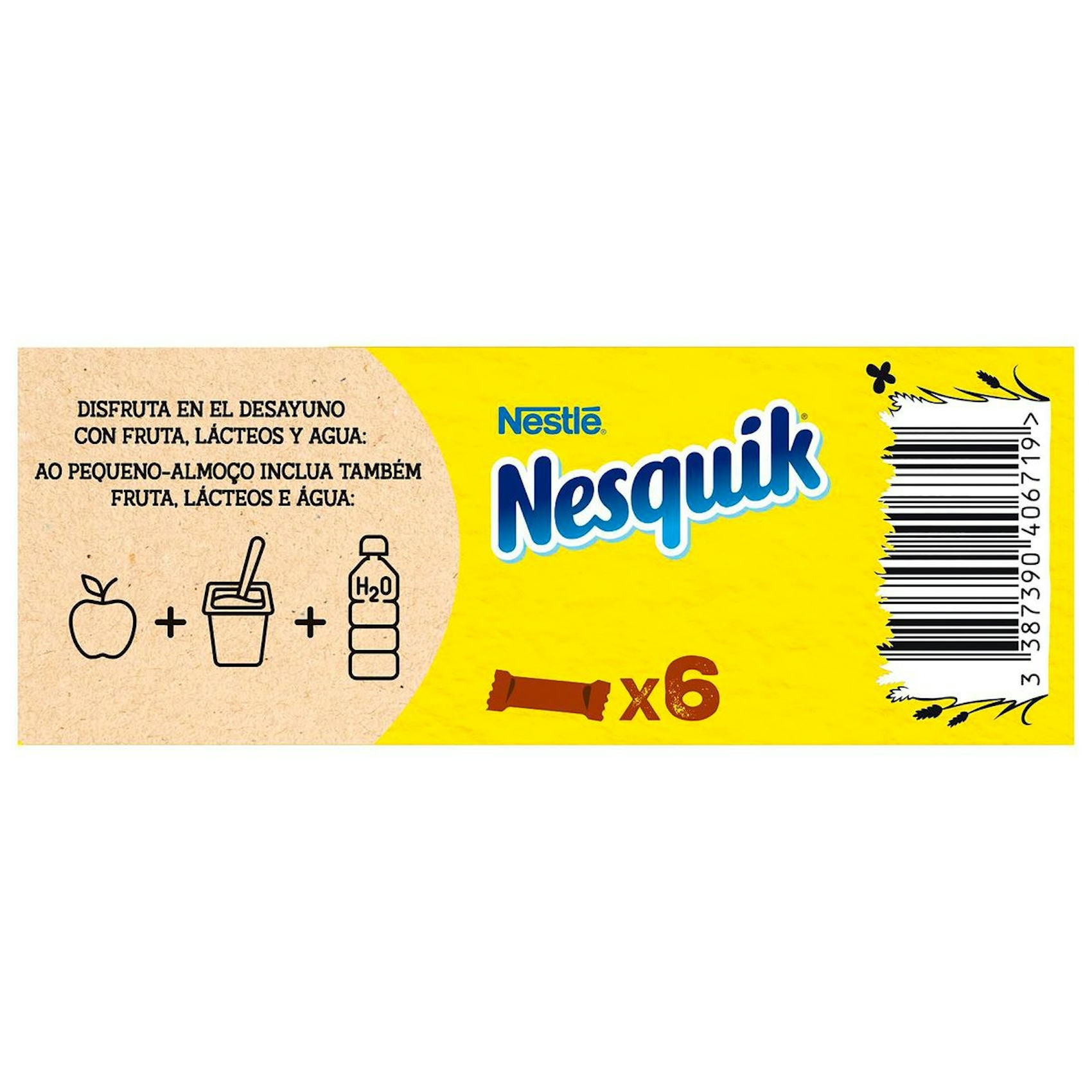 Barrita De Cereales Nesquik Nestlé 150 Gr