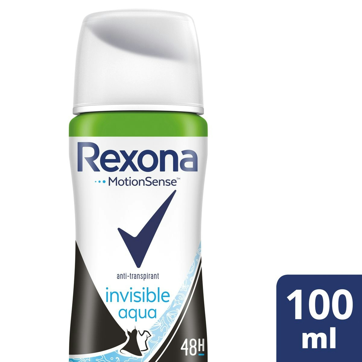 Desodorante invisible REXONA spray 100 ml