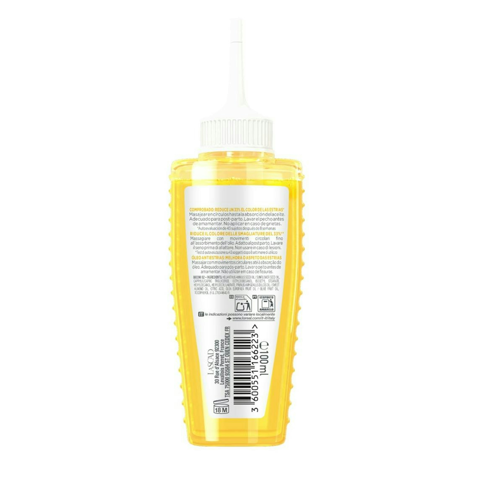 Aceite Antiestrías No Graso Mixa 100 Ml