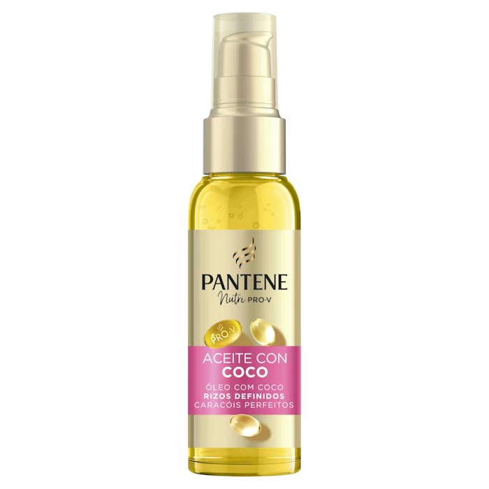 Aceite Capilar Coco Rizos Definidos Pantene 100Ml