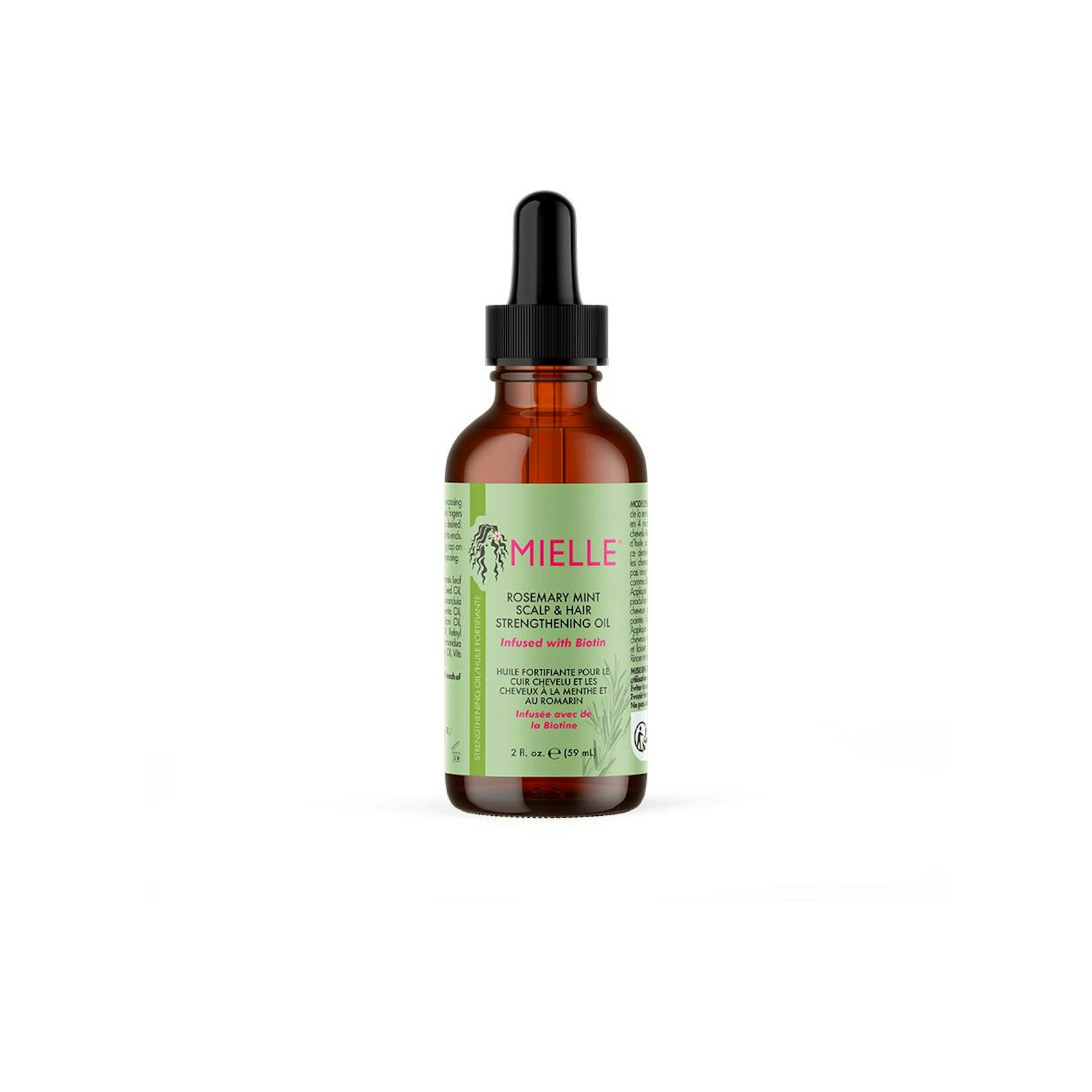 Aceite Capilar Fortalecedor Rosemary Mint Mielle 59Ml 0