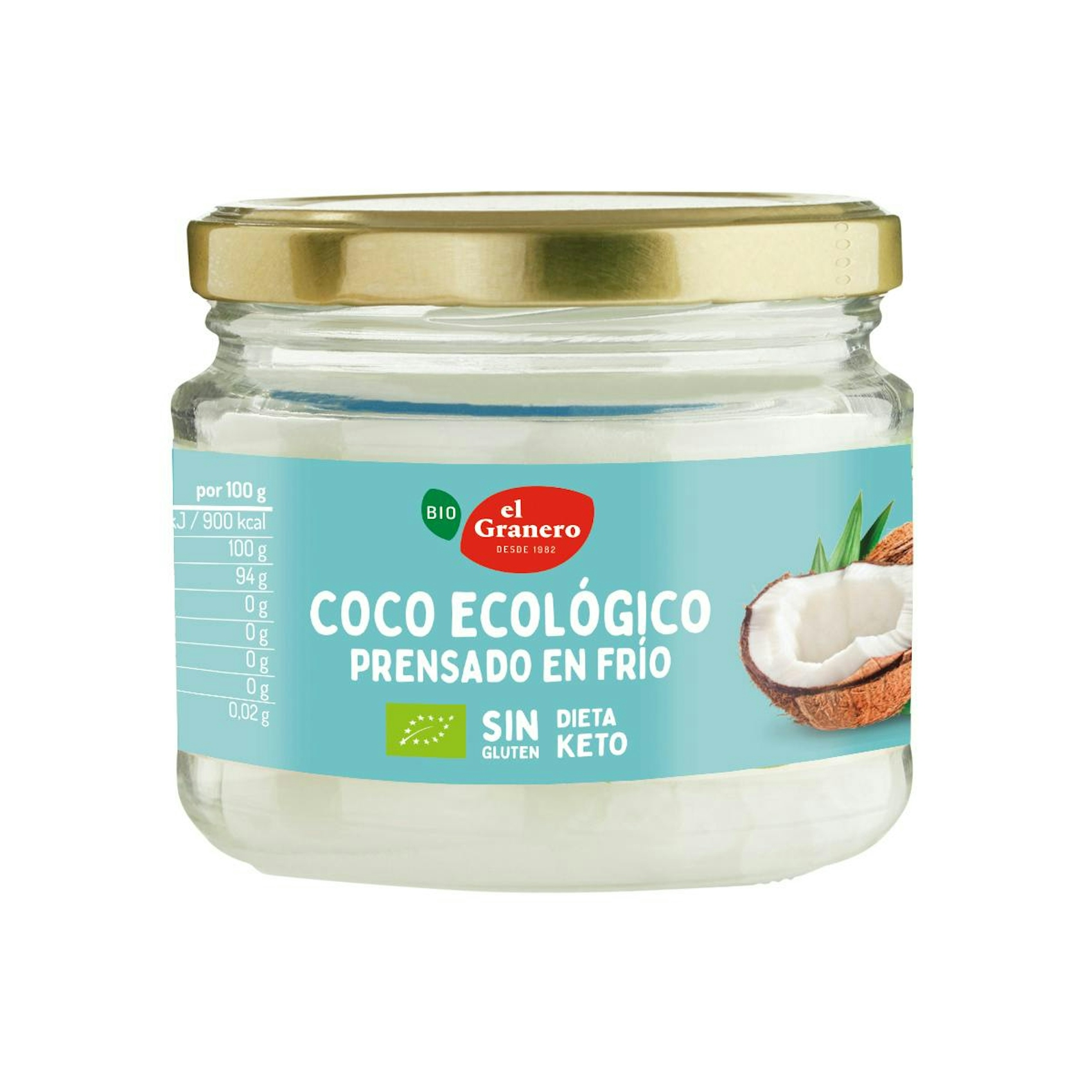 Aceite De Coco Bio El Granero 200Ml 0