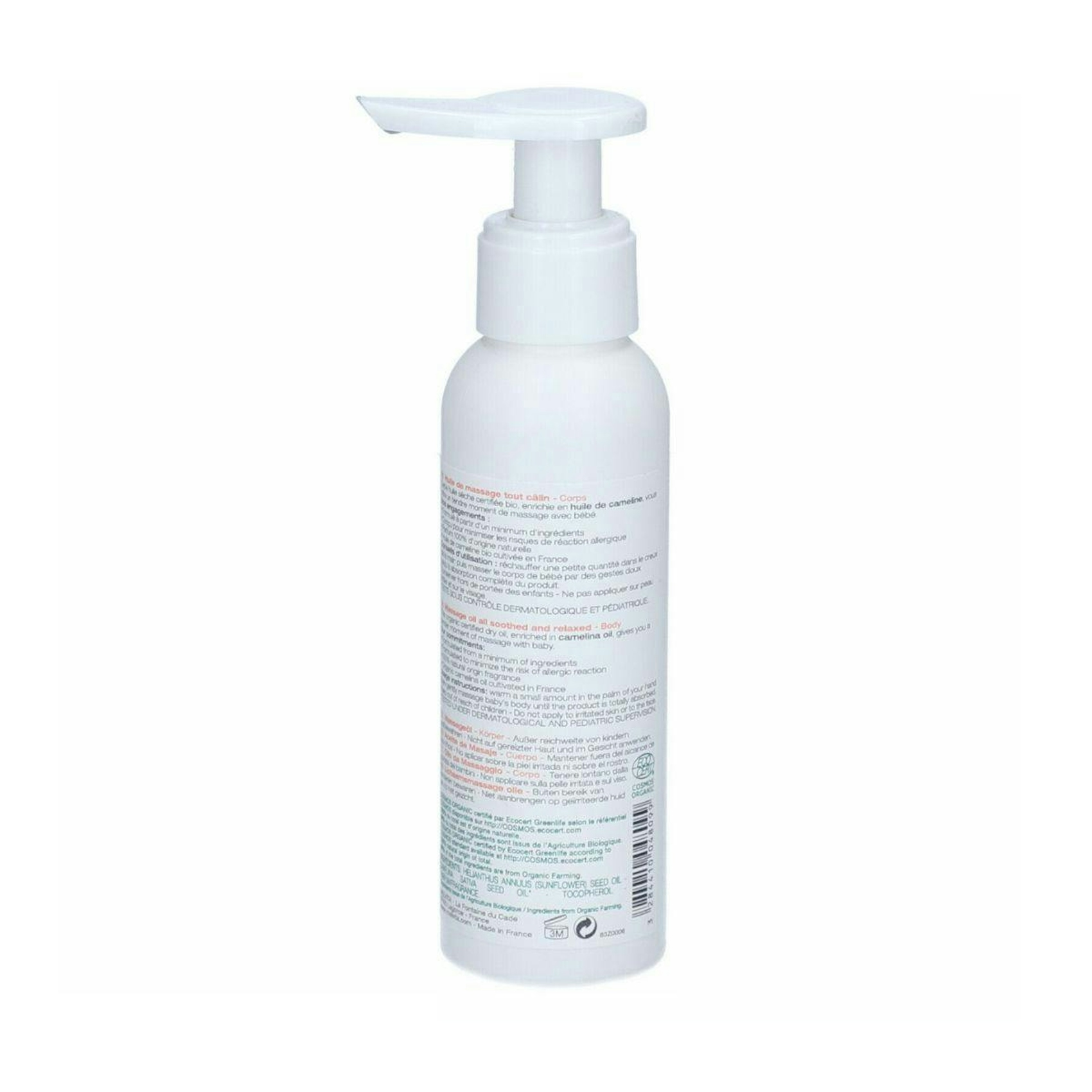 Aceite Para Masajes Bebé Melvita 90Ml