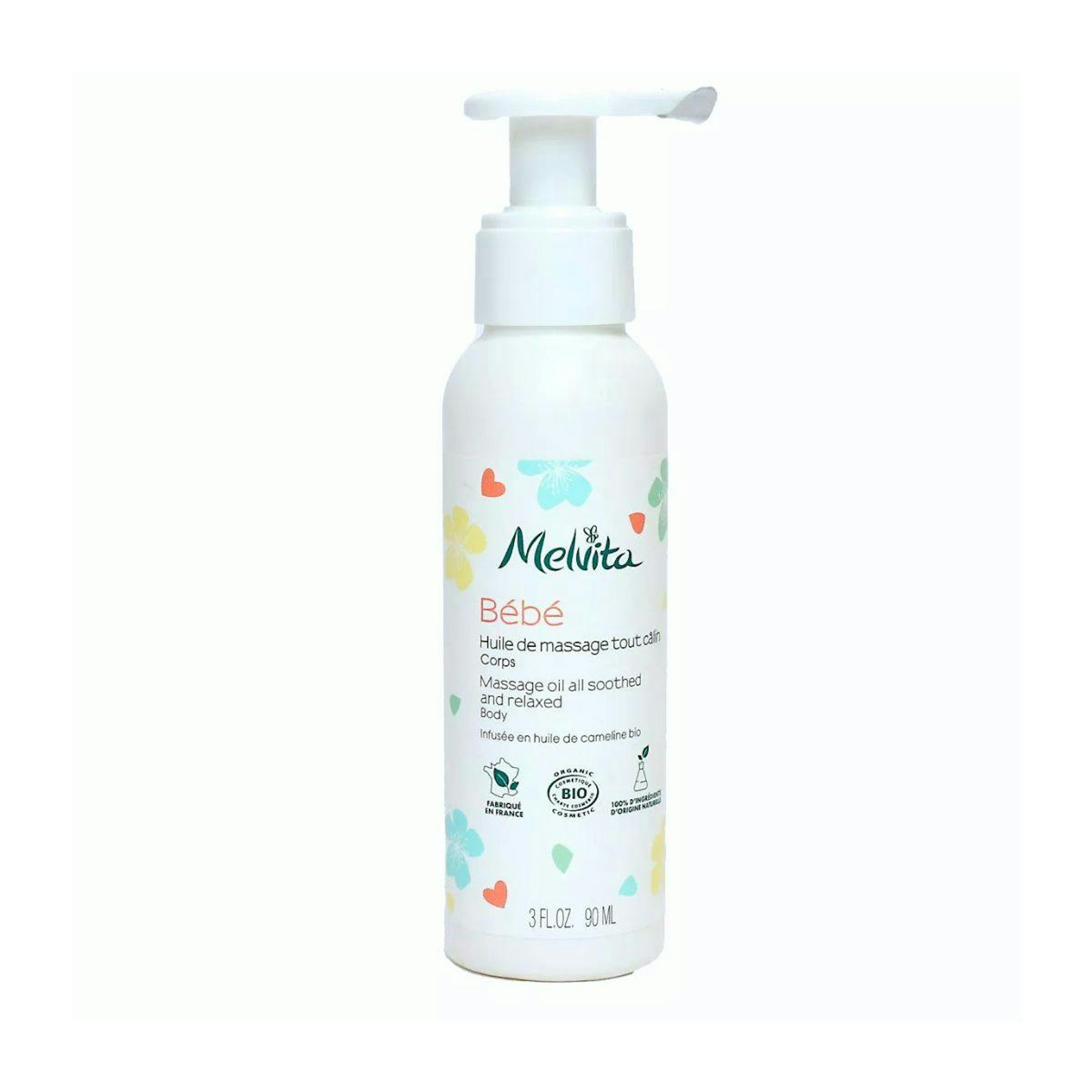 Aceite Para Masajes Bebé Melvita 90Ml