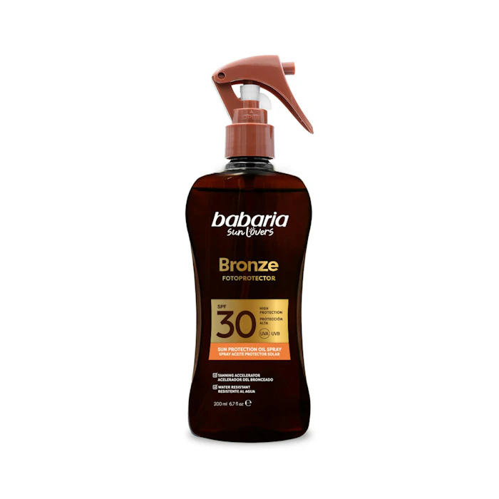 Aceite Solar Bronze Coco SPF30 Babaria 200Ml