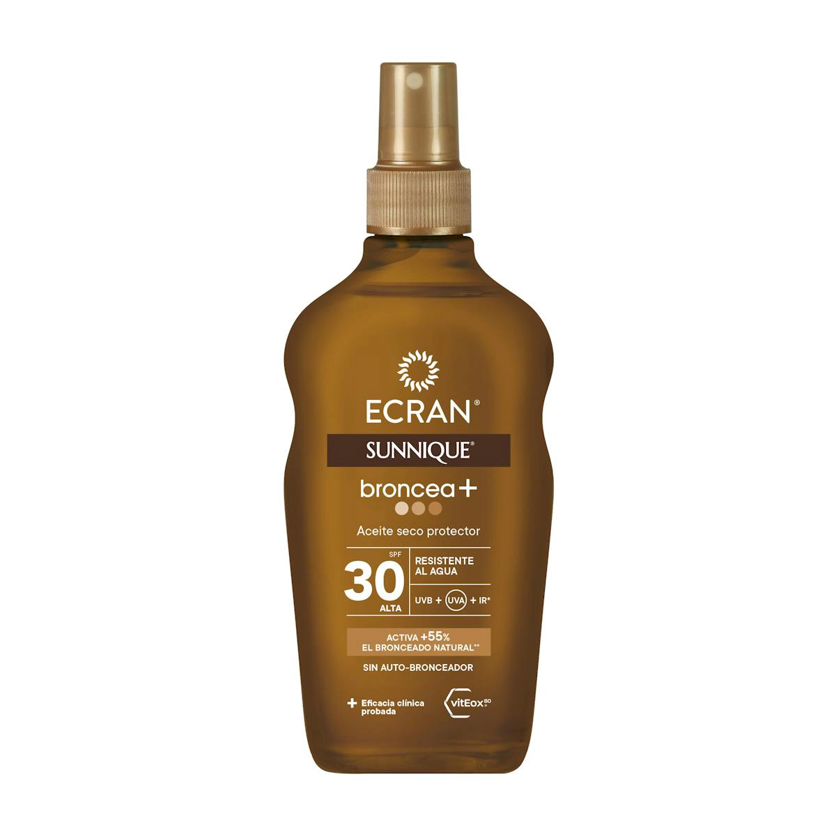 Aceite Solar Seco Broncea+ SPF 30 Ecran Sunnique 200Ml Aceite Solar Seco Broncea+ SPF 30 Ecran Sunnique 200Ml 0