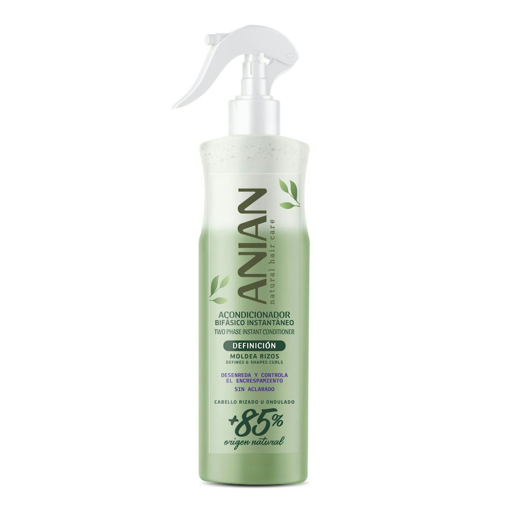 Acondicionador Sin Aclarado Bifásico Instantáneo Anian 400Ml 0