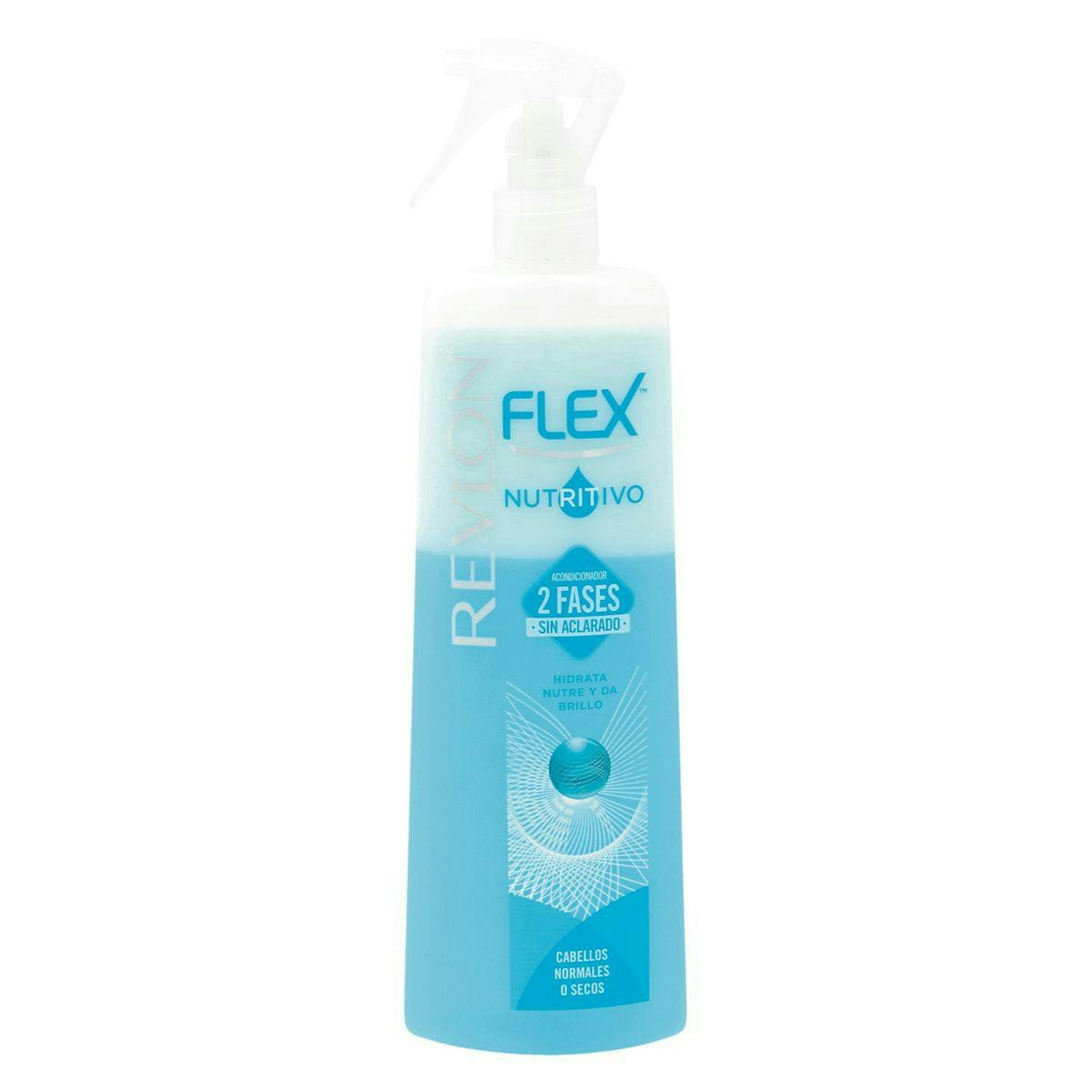 Acondicionador Sin Aclarado 2 Fases Nutritivo Revlon Flex 400Ml 0