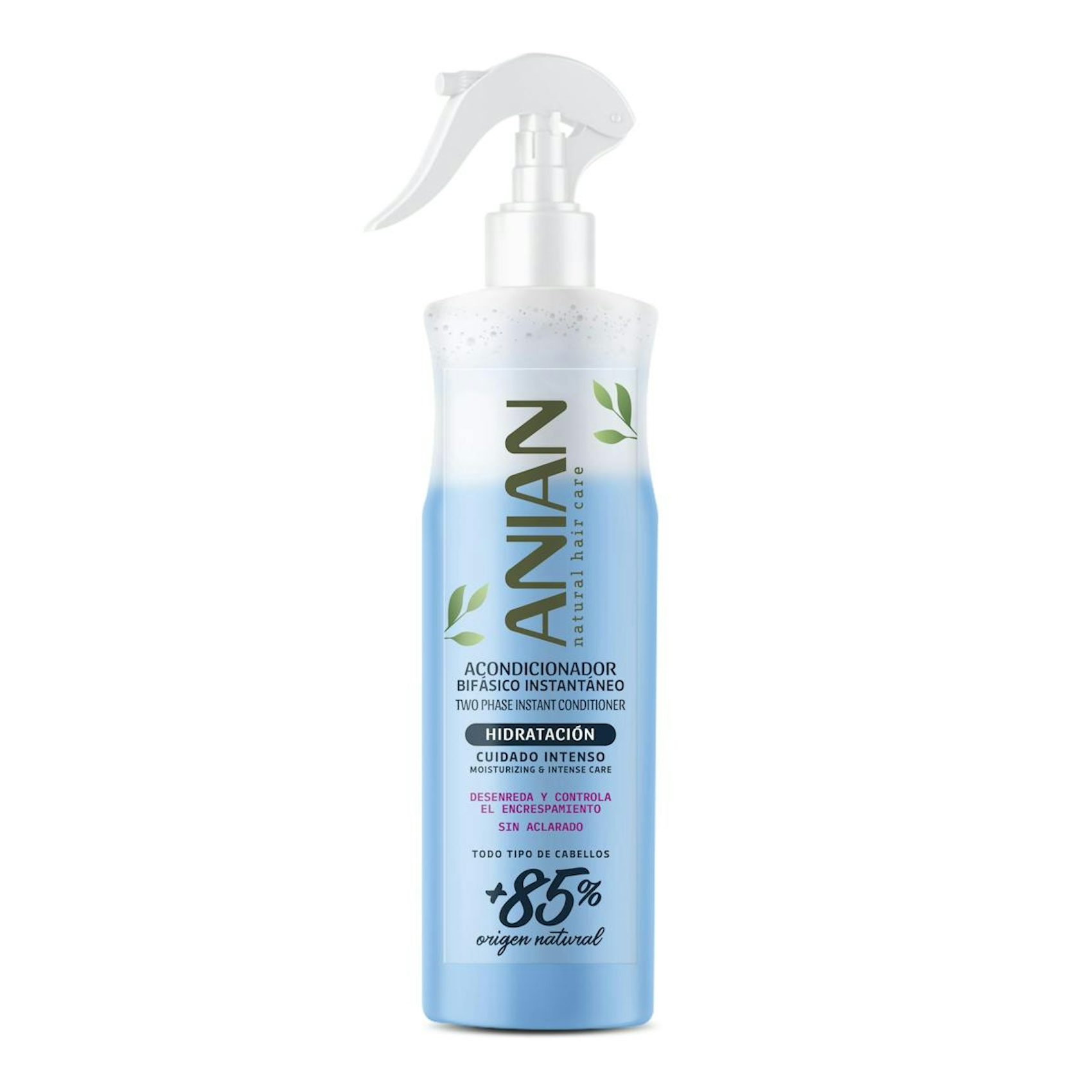 Acondicionador Sin Aclarado Bifásico Hidratación Anian 400Ml 0
