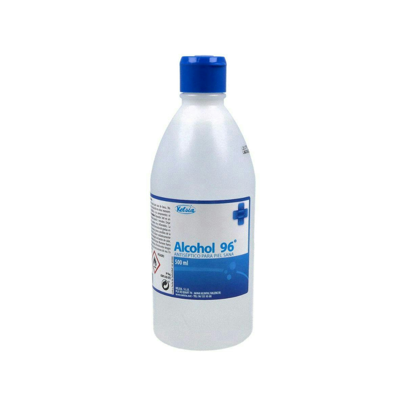 Alcohol Antiséptico 96º Kelsia 500Ml 0