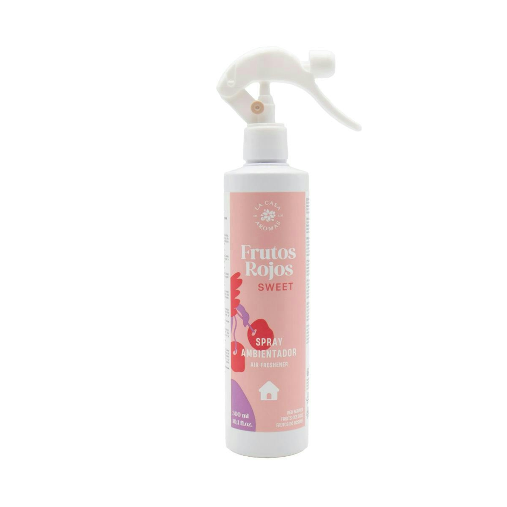 Ambientador Spray Frutos Rojos La Casa De Los Aromas 300Ml 0