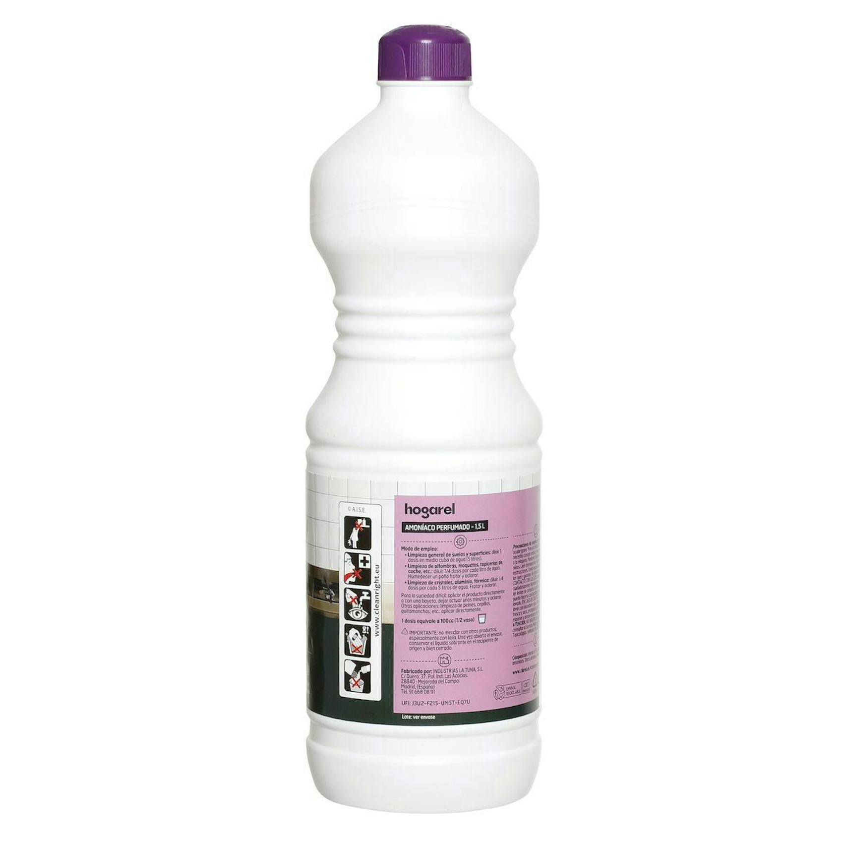 Amoníaco Perfumado Hogarel 1.5 L