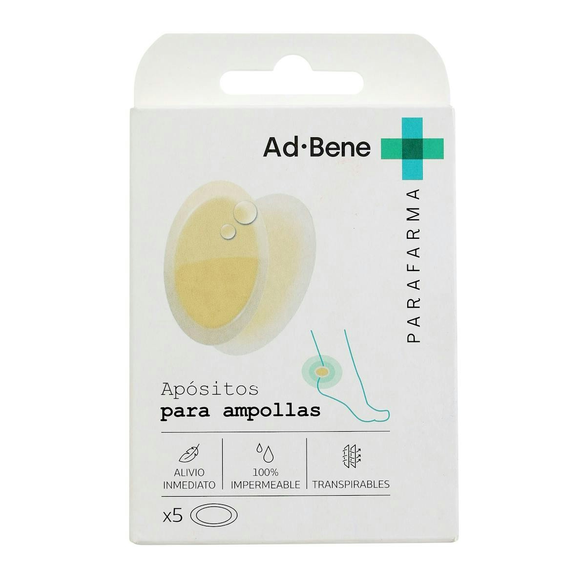 Apósitos Ampollas Grandes Ad Bene 5 Uds Apósitos Ampollas Grandes Ad Bene 5 Uds 0