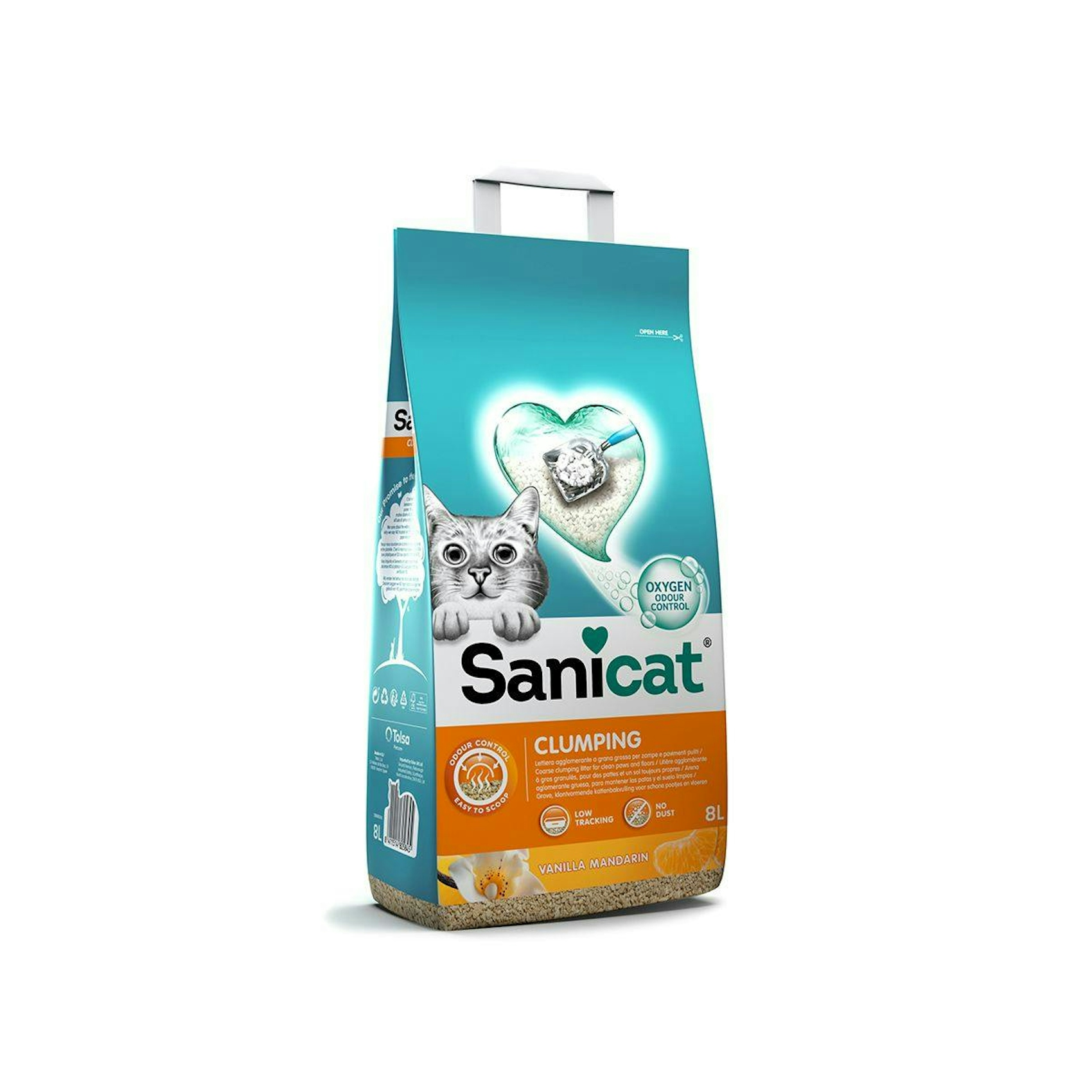 Arena Sanicat Perfume Vainilla Y Mandarina 8L 0