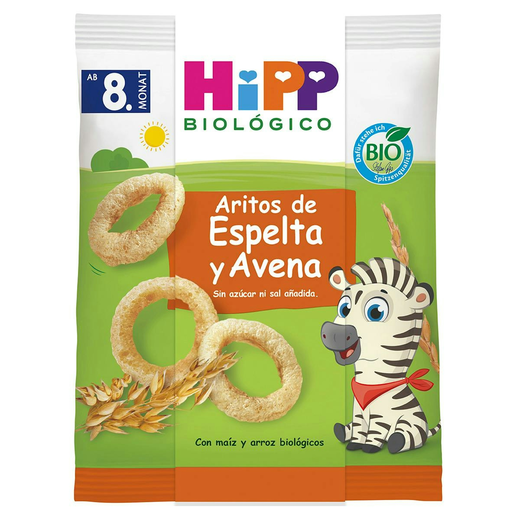Snack Aritos De Espelta Y Avena Hipp Bio 30 Gr