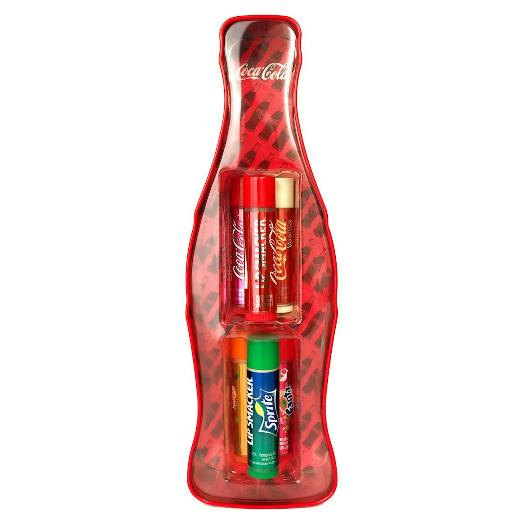 Bálsamo Labial Coca Cola Vintage Lip Smacker 6 Uds 0