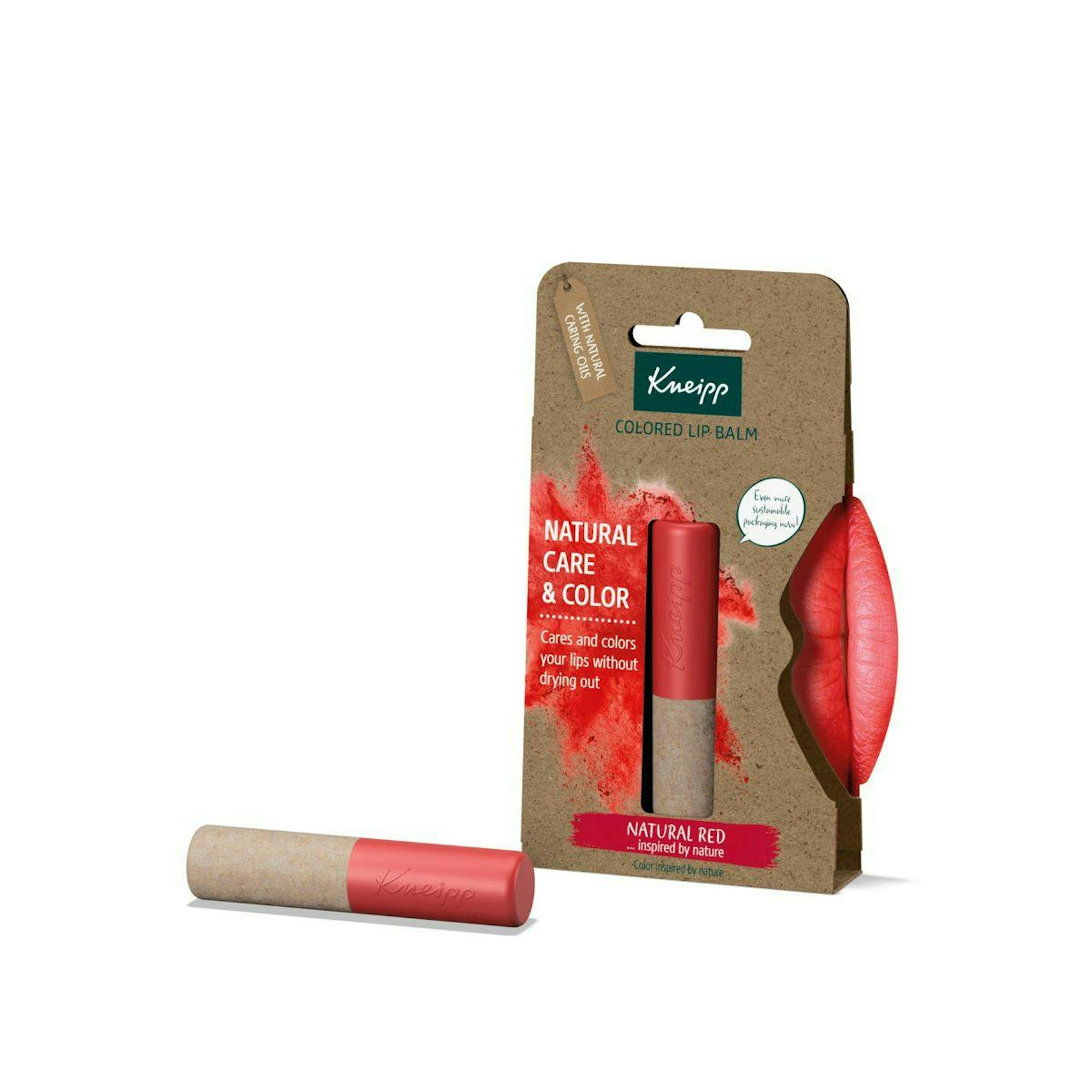 Bálsamo Labial Natural Care & Color Kneipp 0