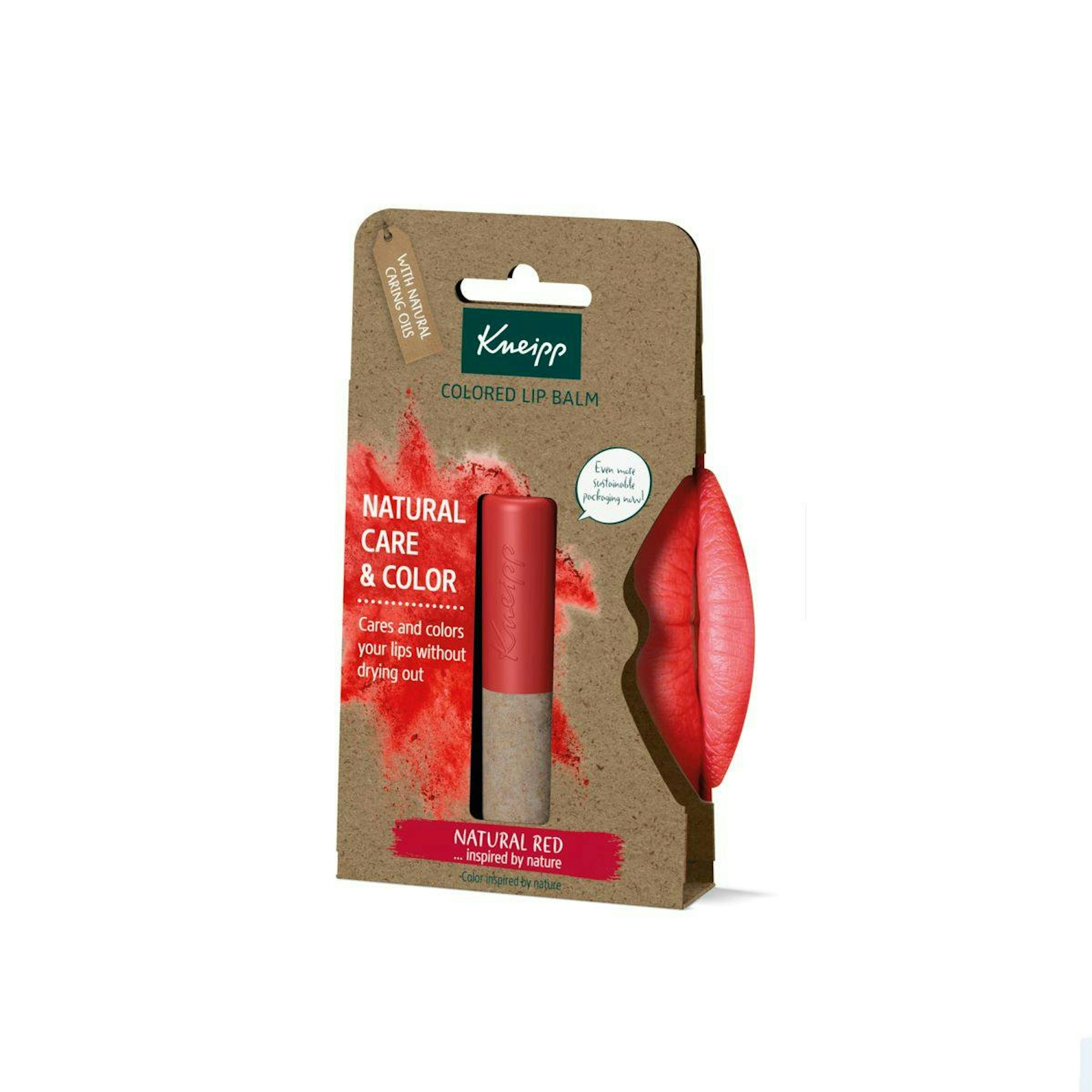 Bálsamo Labial Natural Care & Color Kneipp