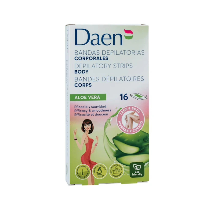 Bandas Corporales Aloe Vera Daen 16 U