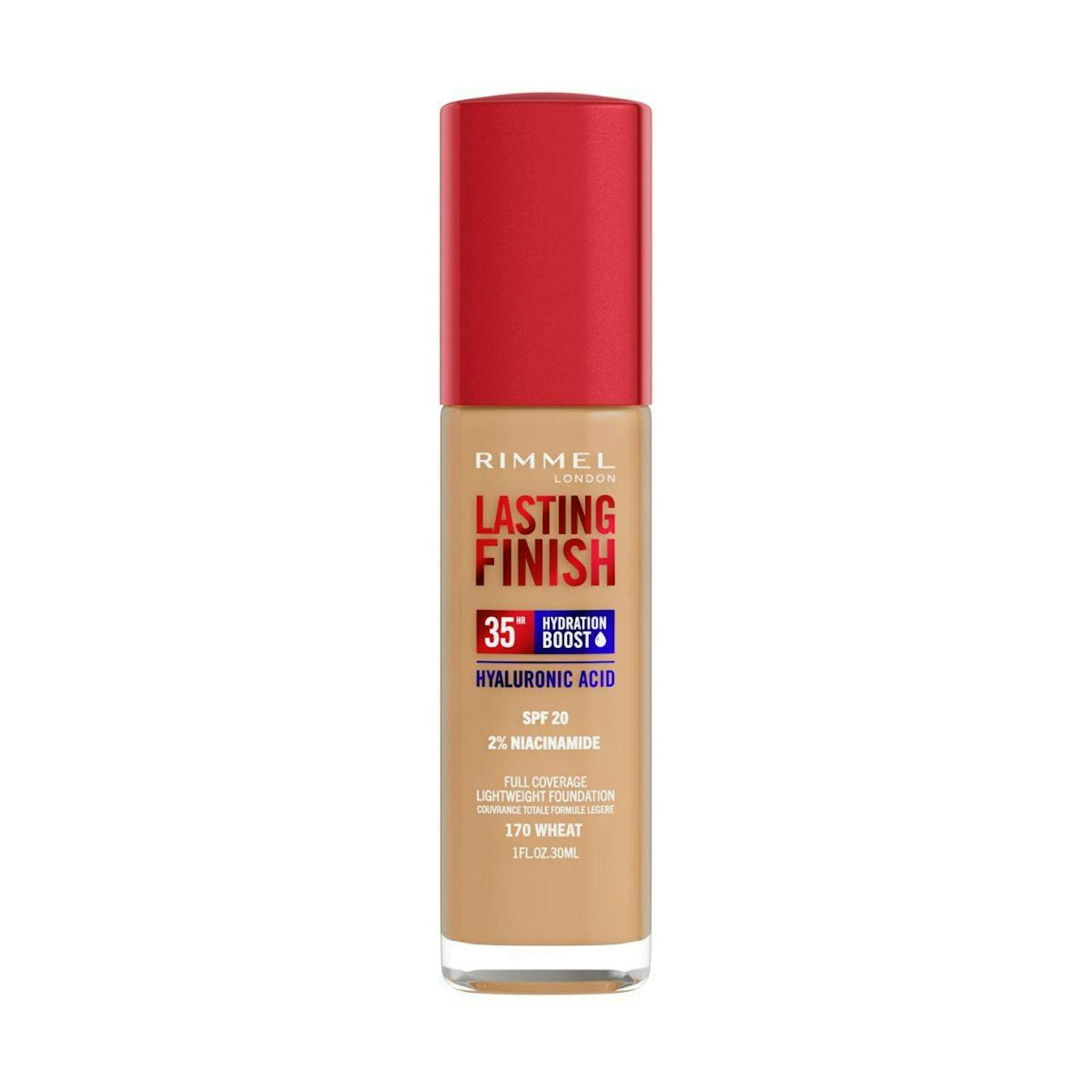 Base De Maquillaje Lasting Finish Ácido Hialurónico 35H Rimmel
