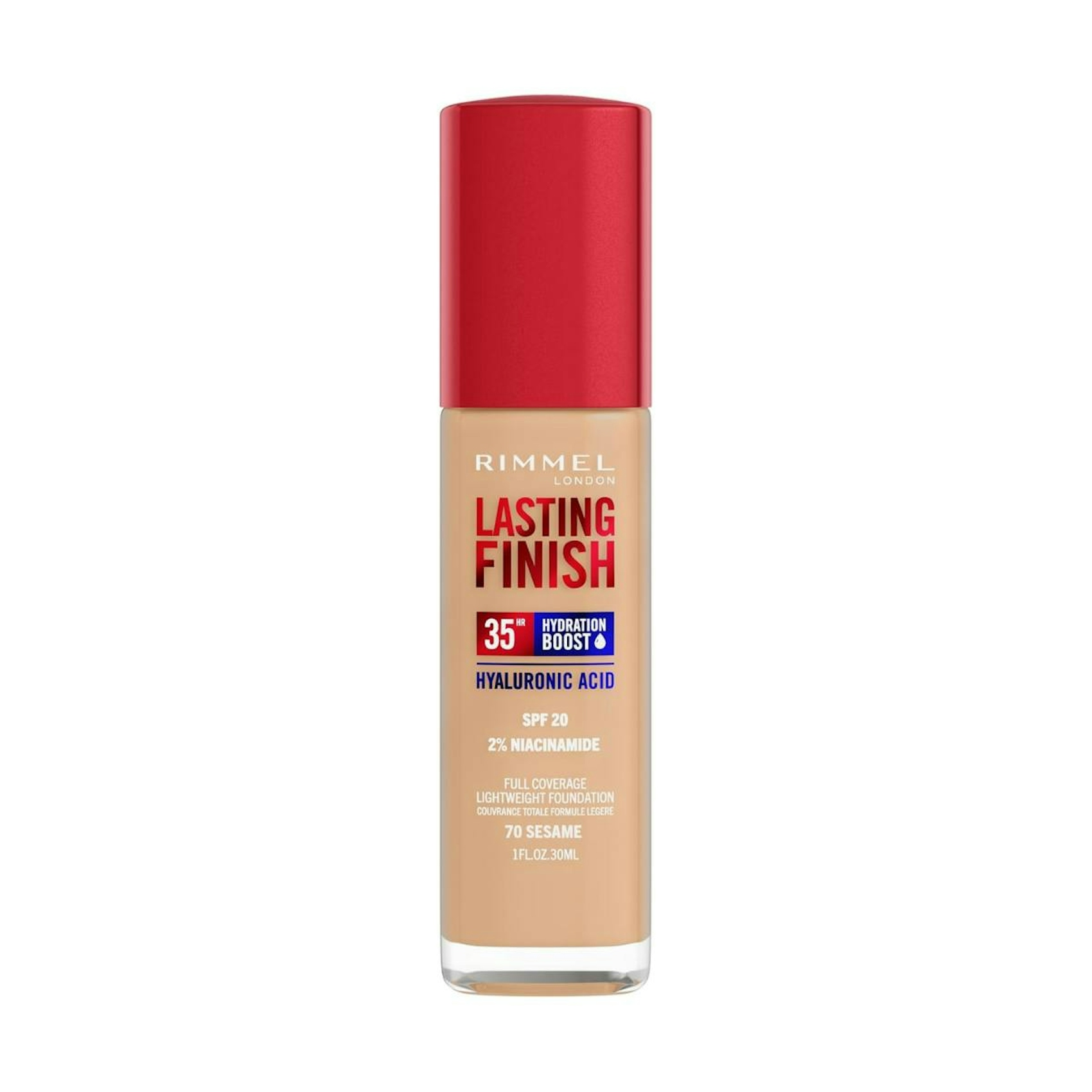 Base De Maquillaje Lasting Finish Ácido Hialurónico 35H Rimmel