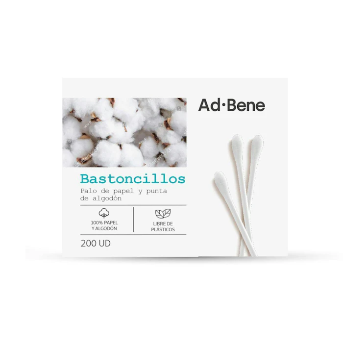 AD·BENE Bastoncillos De Algodón Ad.Bene 200 Uds