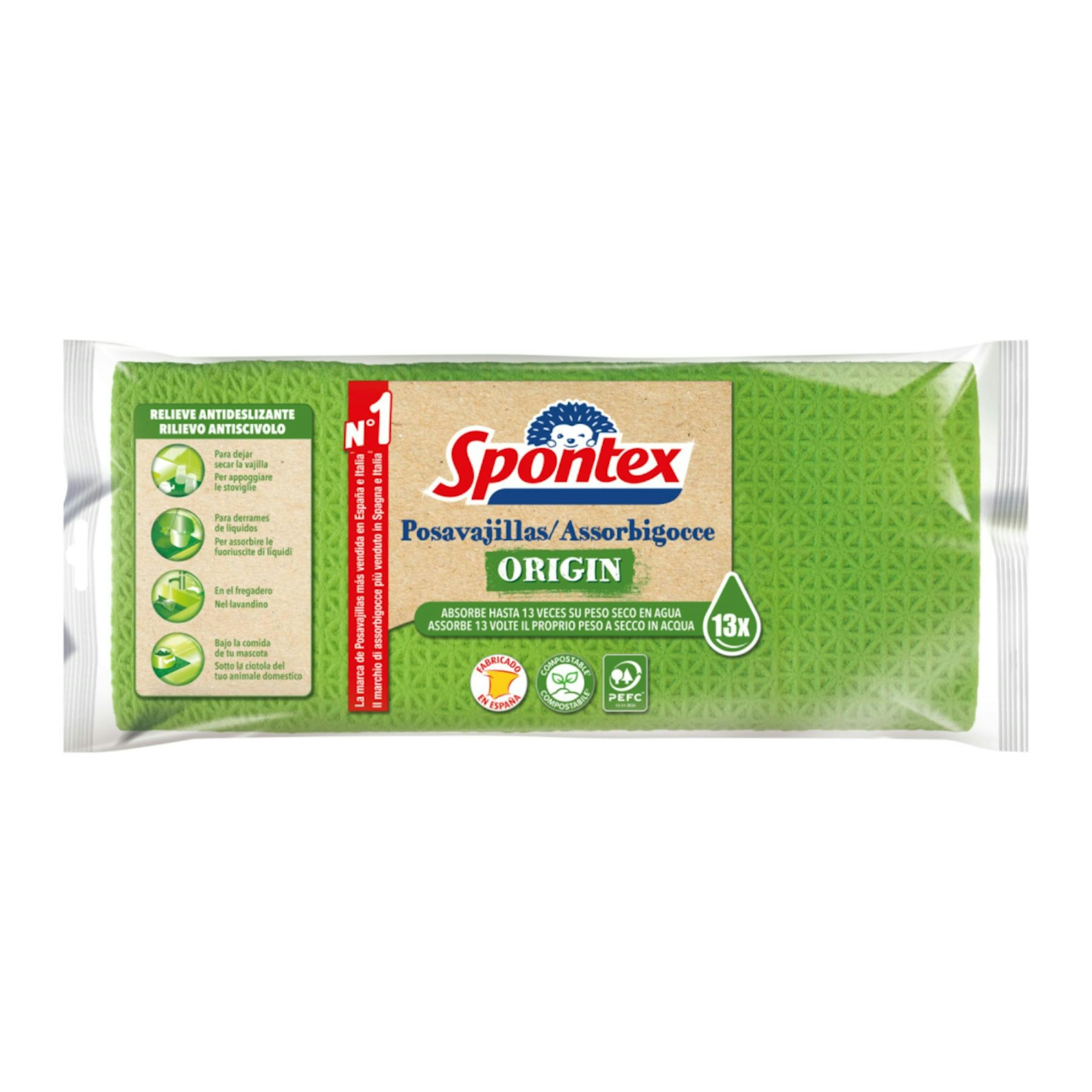 Bayeta Posavajillas Origin Spontex Bayeta Posavajillas Origin Spontex 0