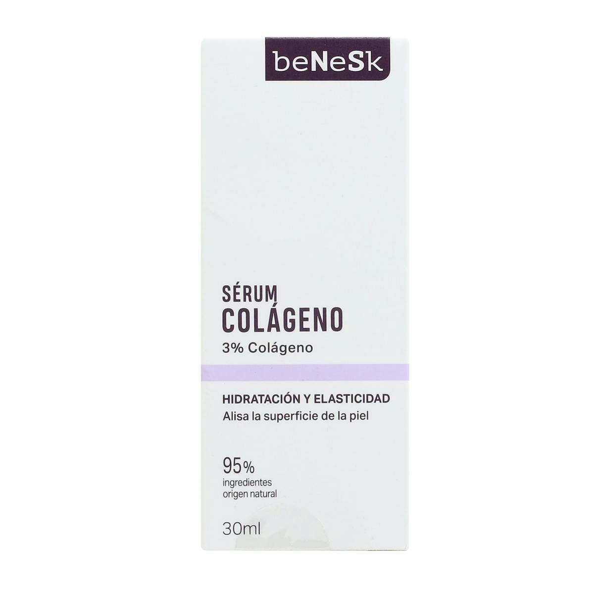 Sérum Facial Hidratante Colágeno Benesk 30Ml Sérum Facial Hidratante Colágeno Benesk 30Ml 0