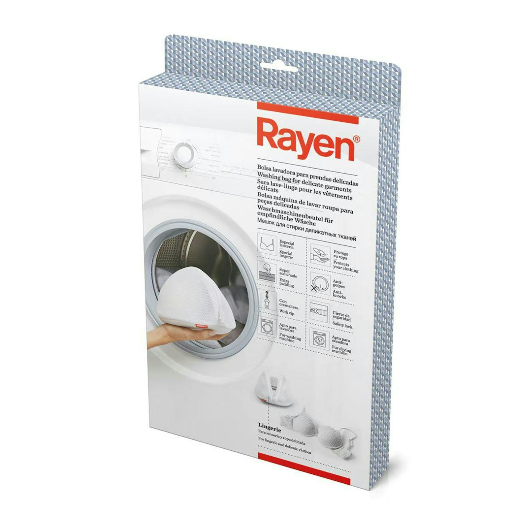 Bolsa Lavadora Prendas Delicadas Rayen 0