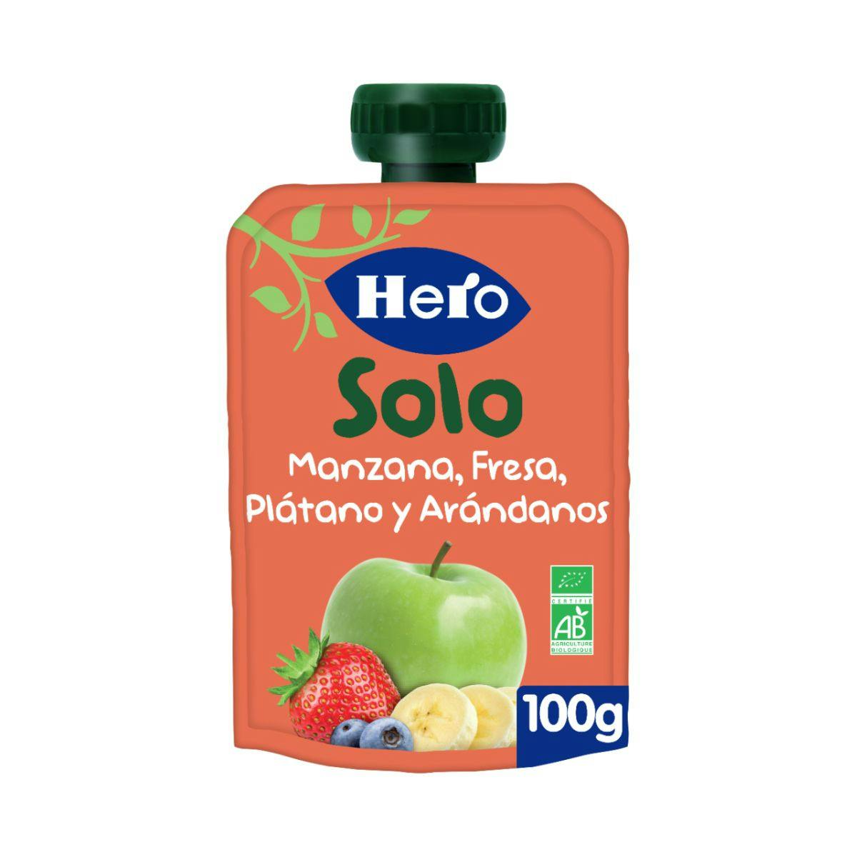 Imagen de Bolsita Mazana y Frutas Hero 100Gr