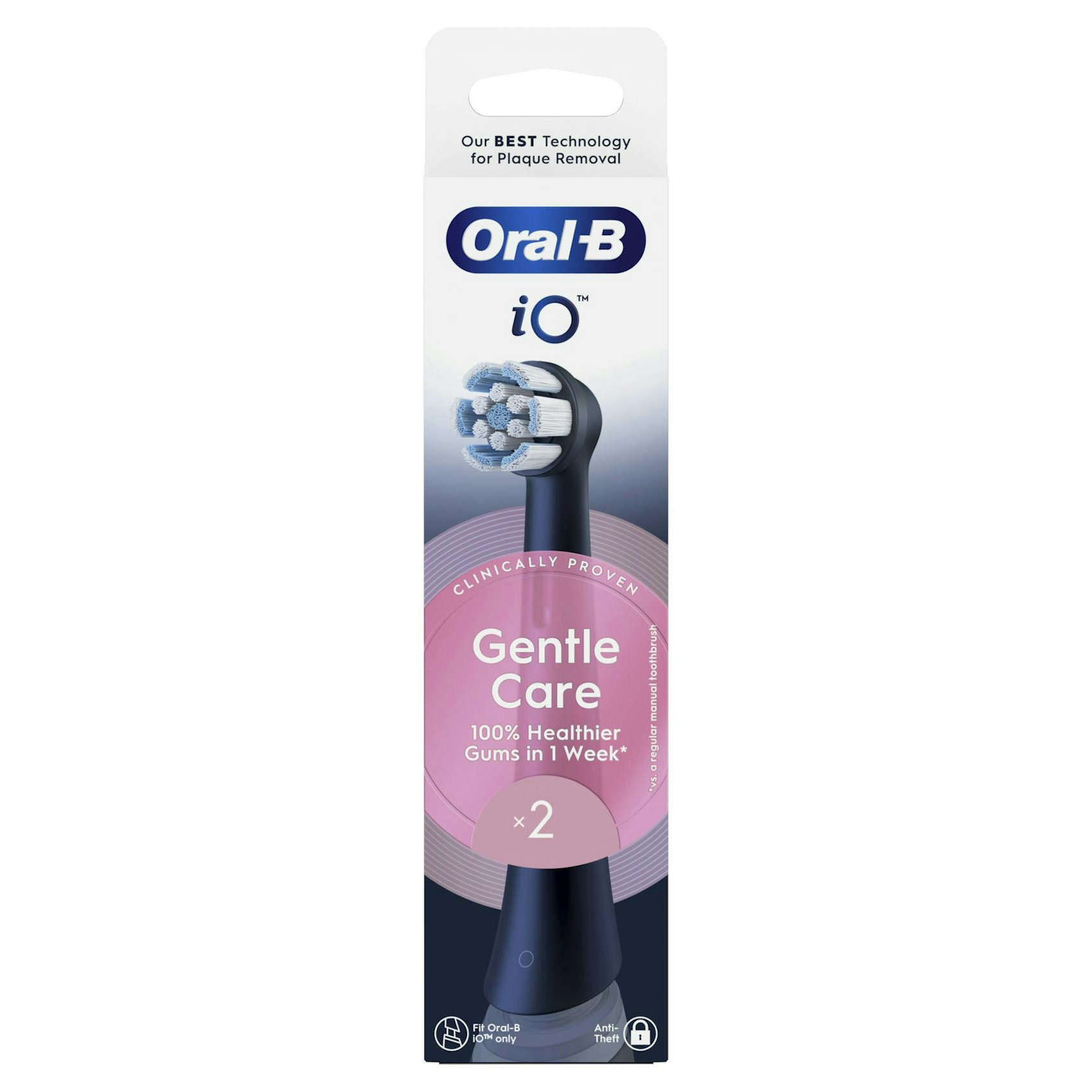 Cabezais De Substituição iO Gentle Care Oral-B 2 Unid