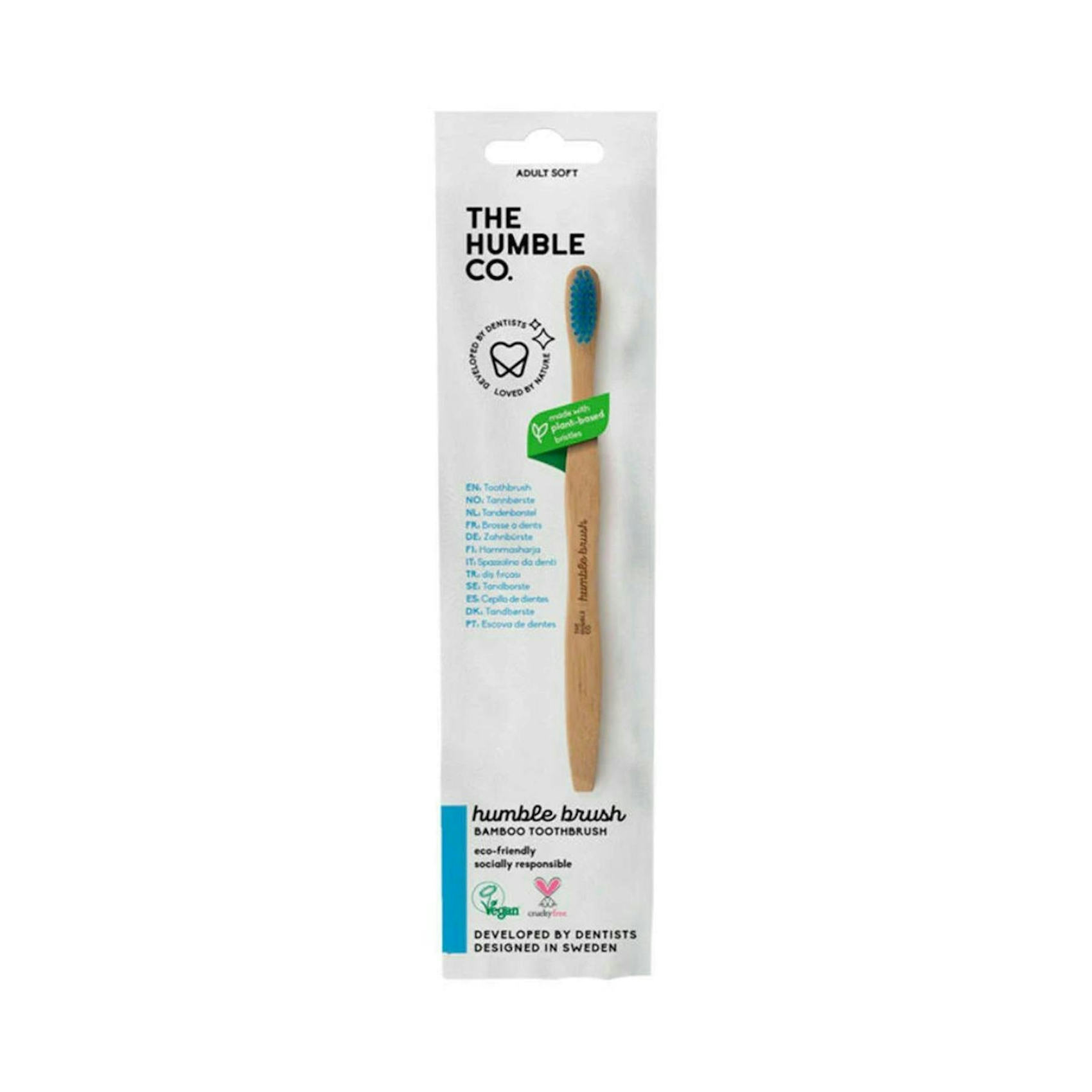 Escova De Dentes Bambu Suave Humble Brush Escova De Dentes Bambu Suave Humble Brush 0