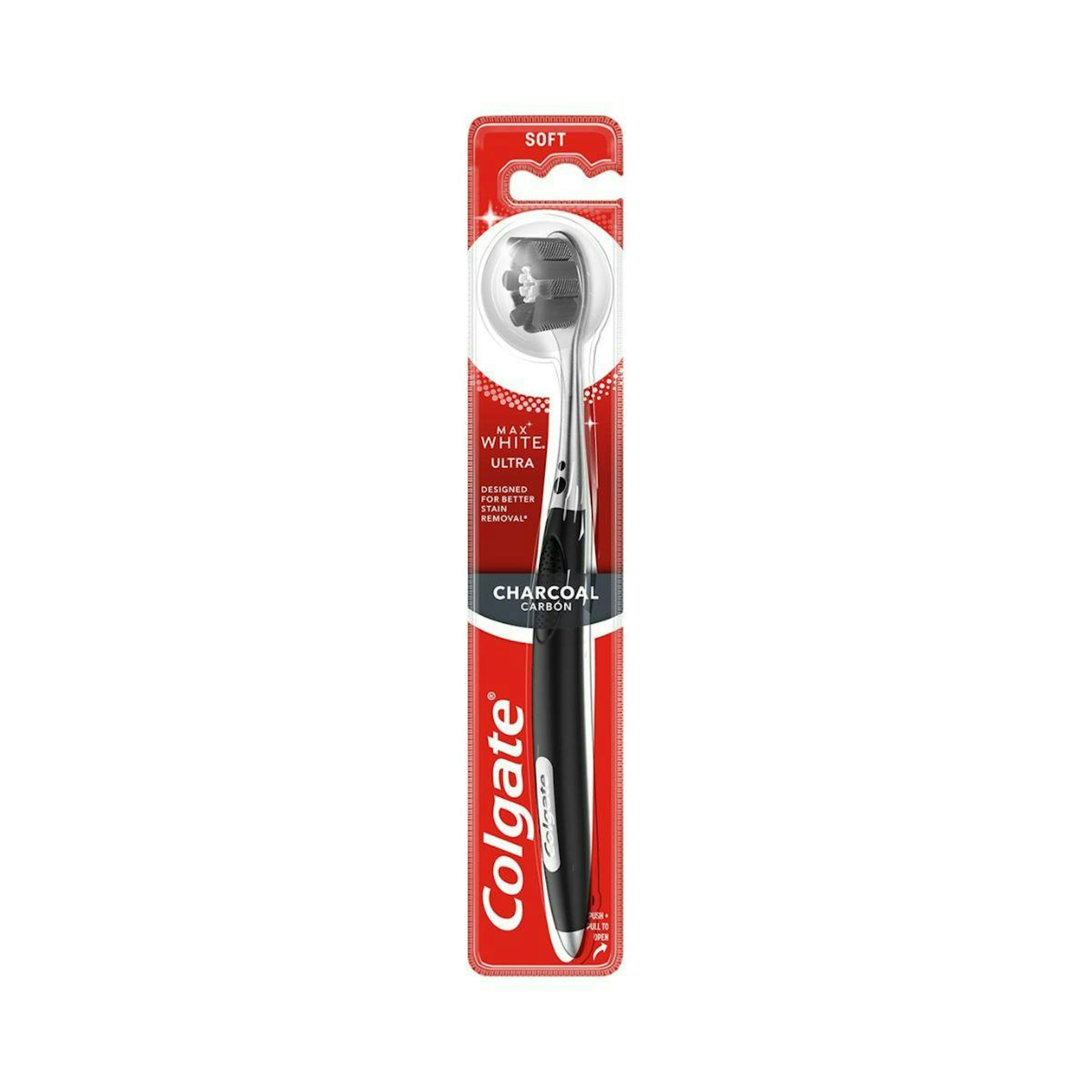Cepillo De Dientes Carbón Suave Colgate Max White Ultra 0