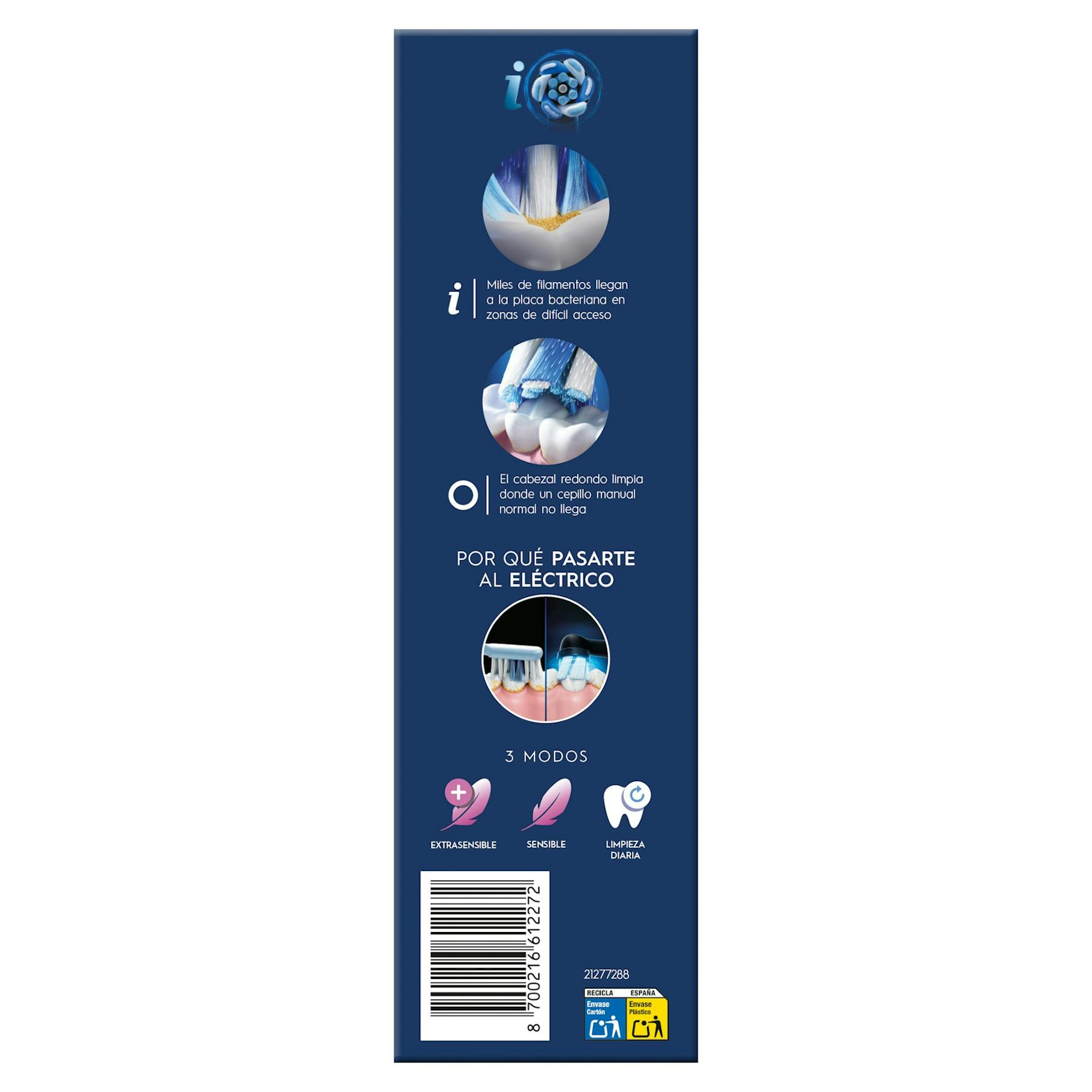 Escova De Dentes Eléctrica iO2 Preto Oral-B