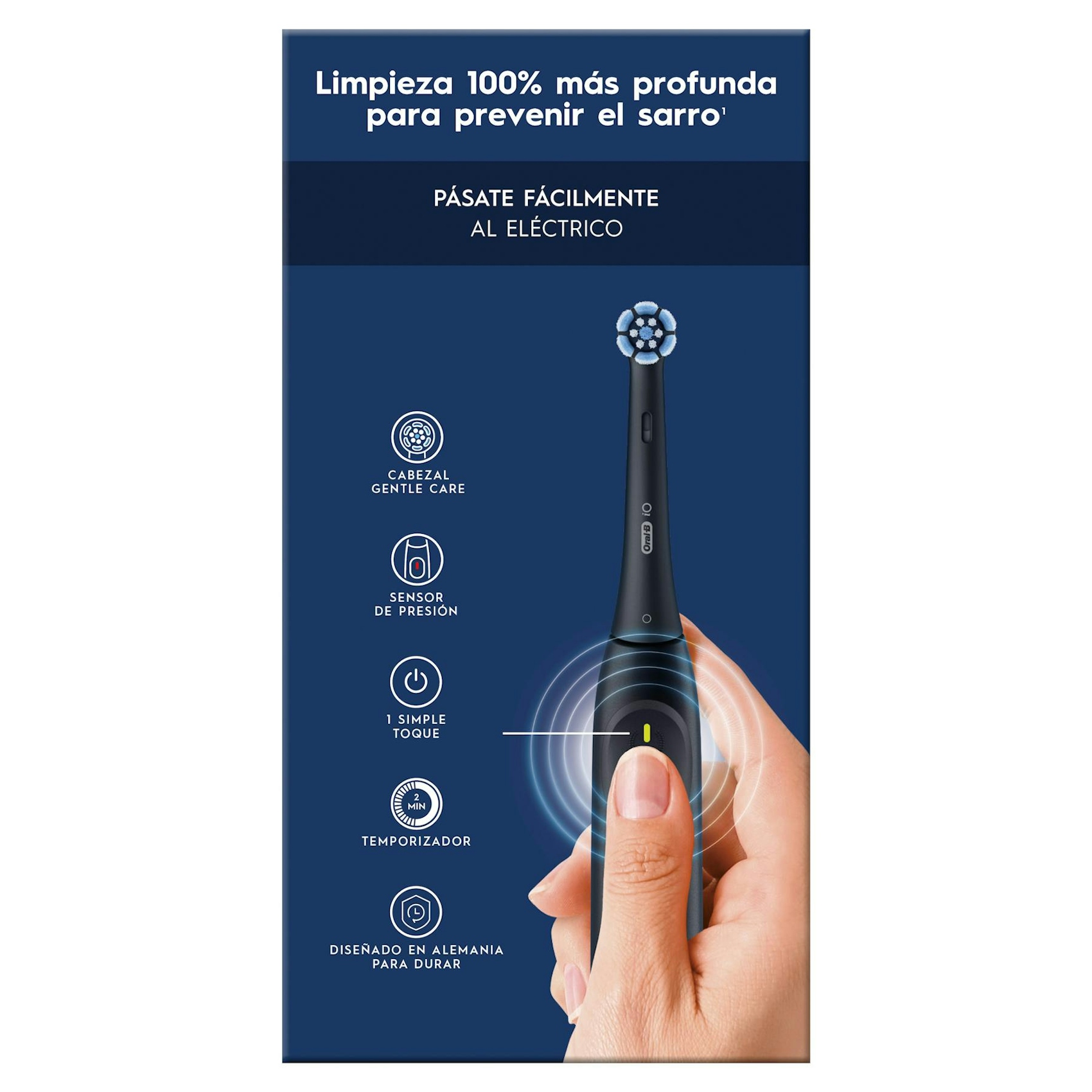 Escova De Dentes Eléctrica iO2 Preto Oral-B