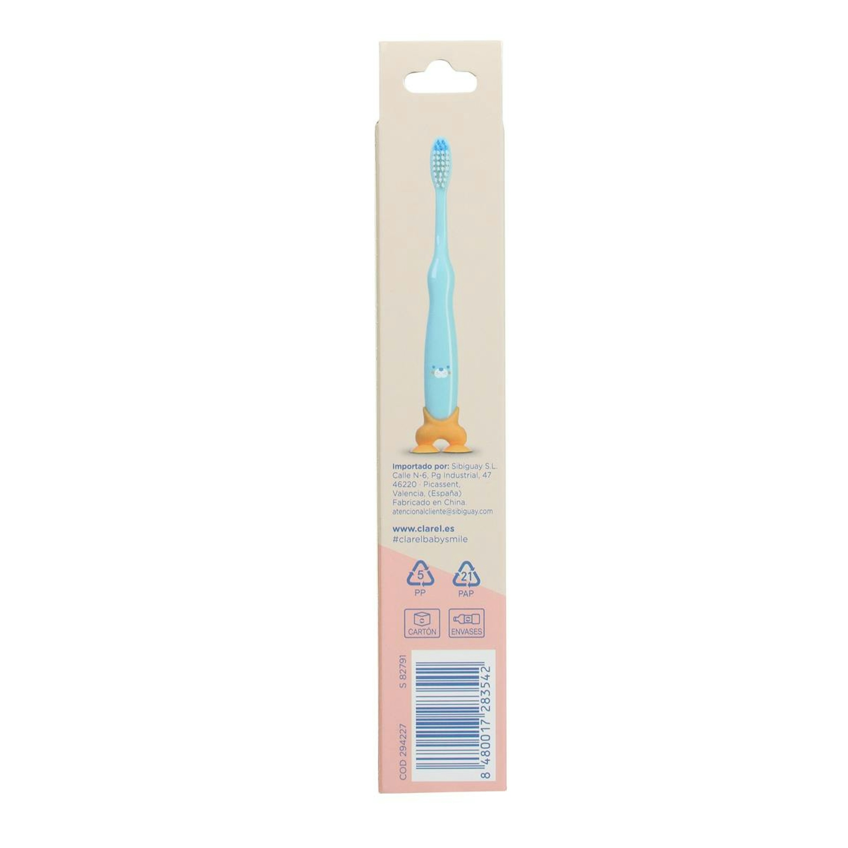 Cepillo De Dientes Suave 3-6 Años Baby Smile