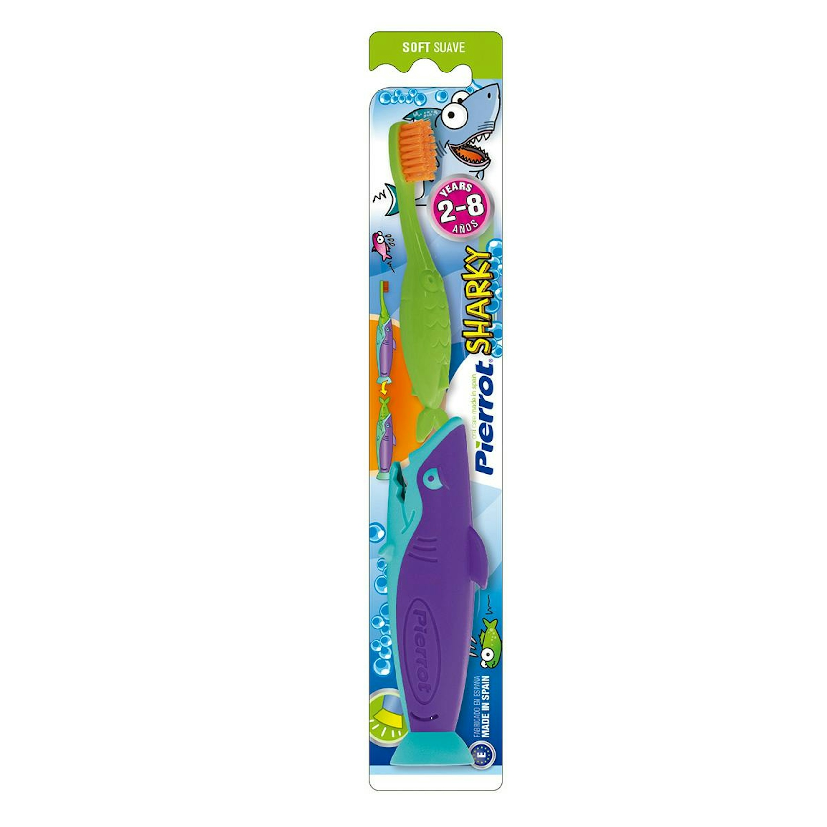 Cepillo Dental Tiburón 2-8 Años Pierrot 0