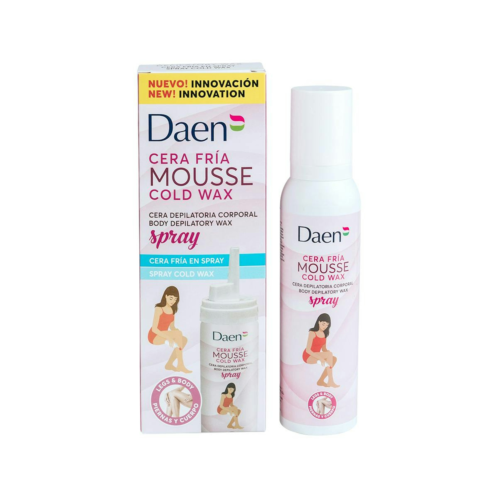 Cera Fría De Depilación Mousse Daen 80Ml 0