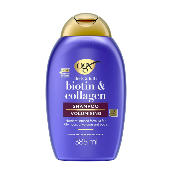 Champú Biotina Y Colágeno Cabello Fino 385Ml