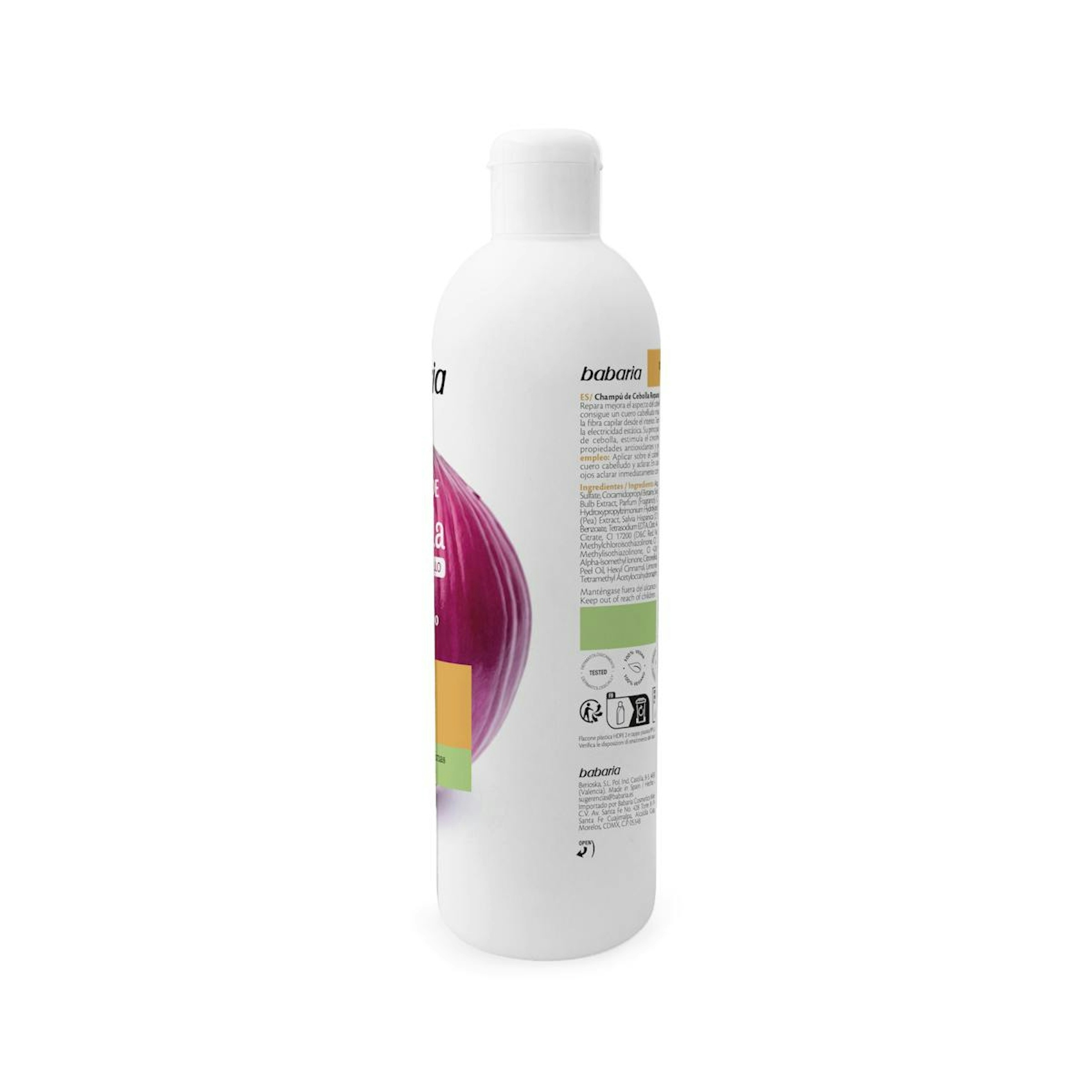 Champú De Cebolla Reparador Babaria 380Ml