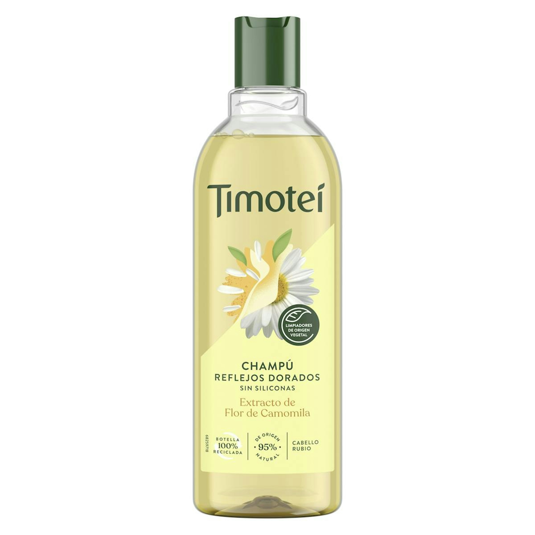 Champú Reflejos Dorados Camomila Timoteí 400Ml 0