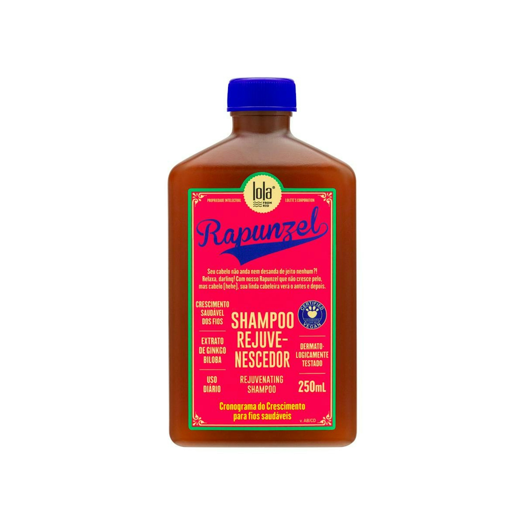 Champú Rejuvenecedor Rapunzel Lola Cosmetics 250Ml 0