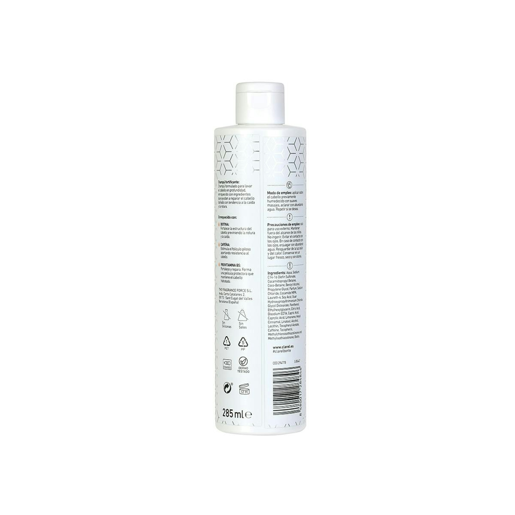 Champú Reparacion Bonté Advanced Línea Profesional 285Ml