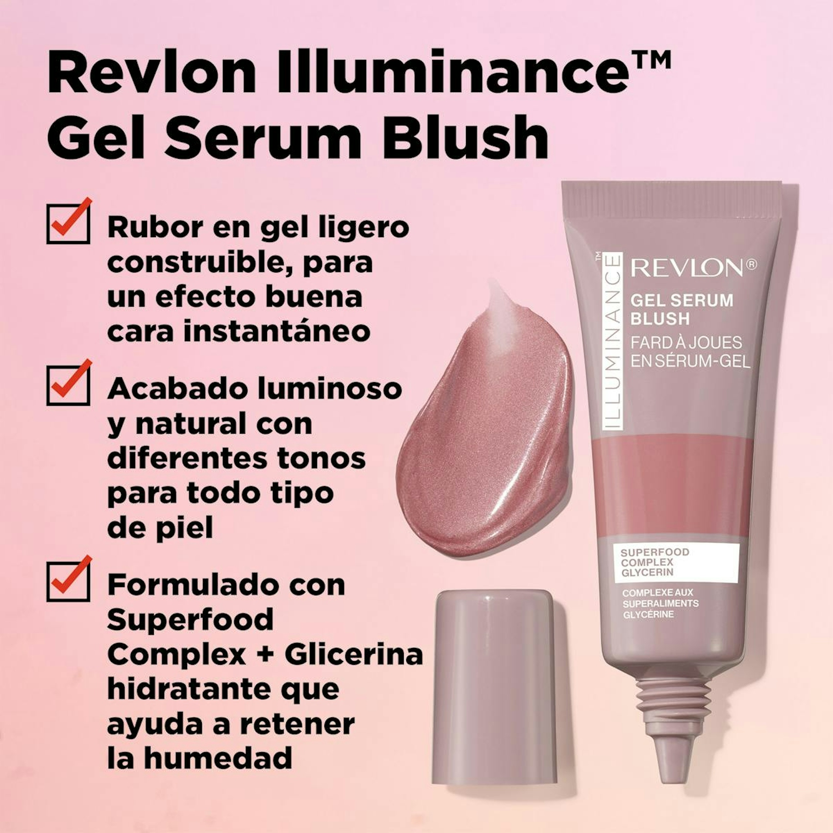 Colorete Illuminance Gel Serum Blush Revlon