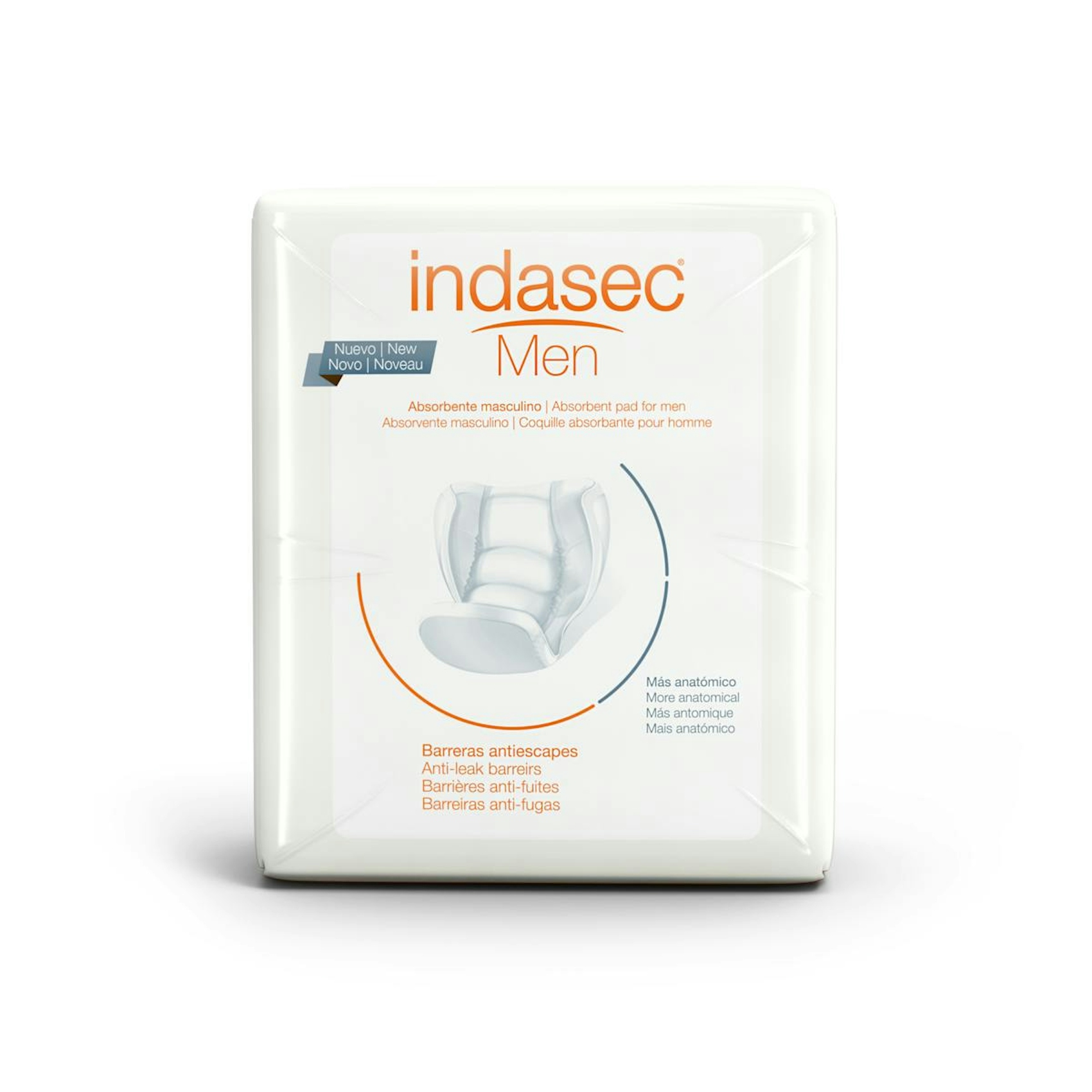 Compresas Incontinencia Normal Indasec Men 10 Uds