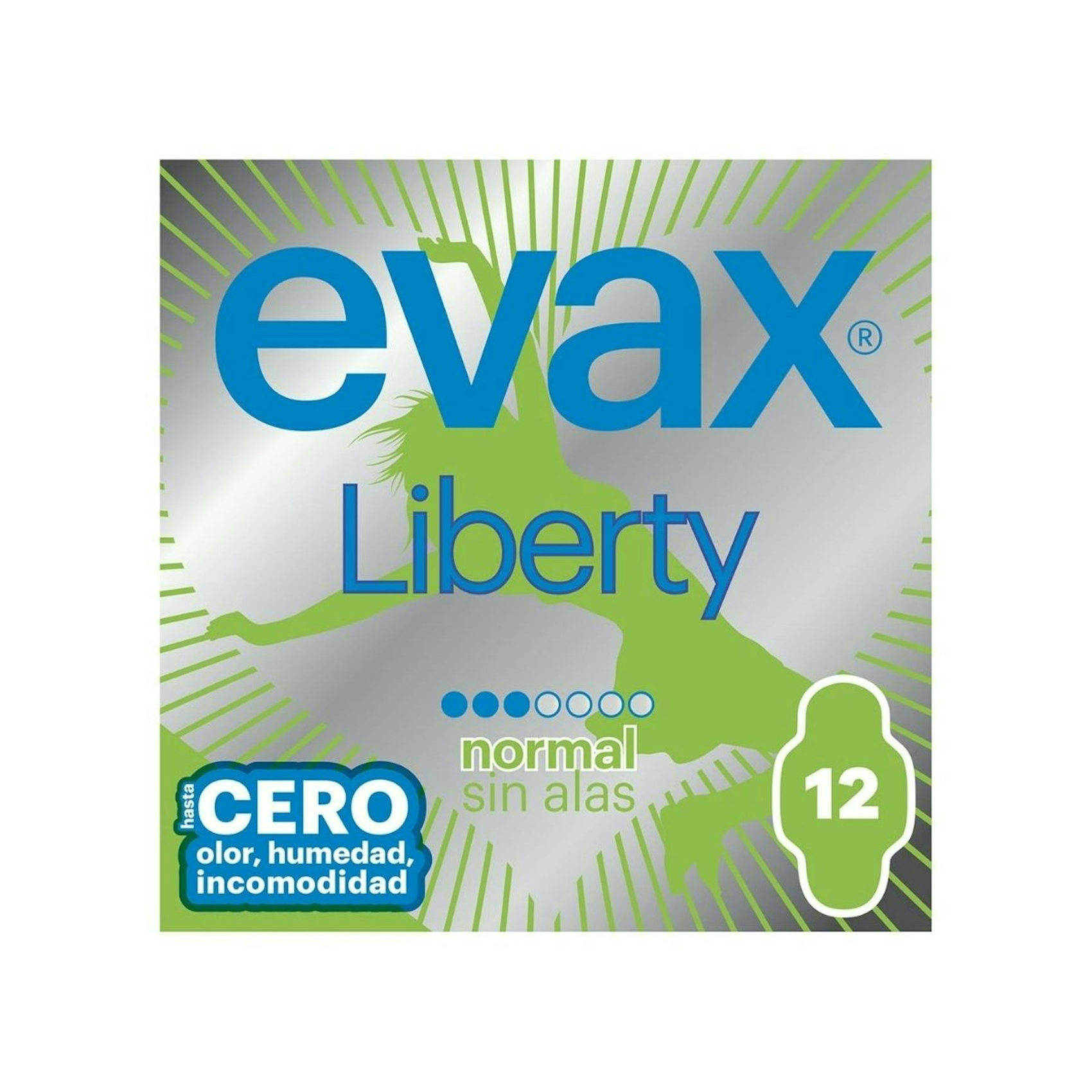 Compresas Sin Alas Liberty Normal Evax 12 Uds Compresas Sin Alas Liberty Normal Evax 12 Uds 0