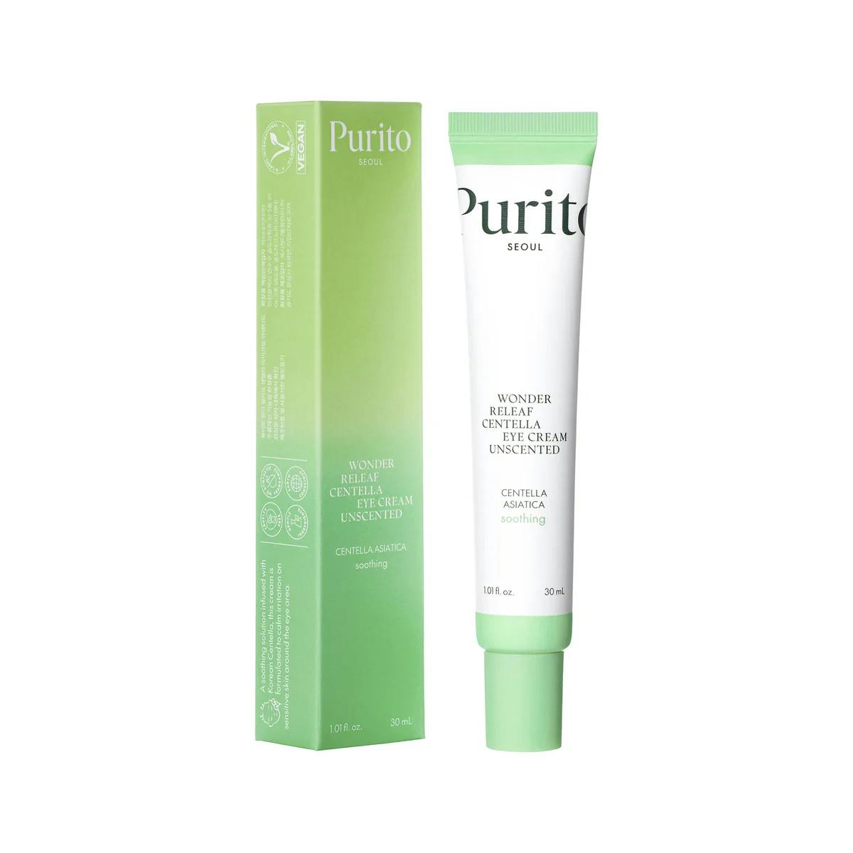 Imagen de Contorno De Ojos Wonder Releaf Centella Unscented Purito 30Ml