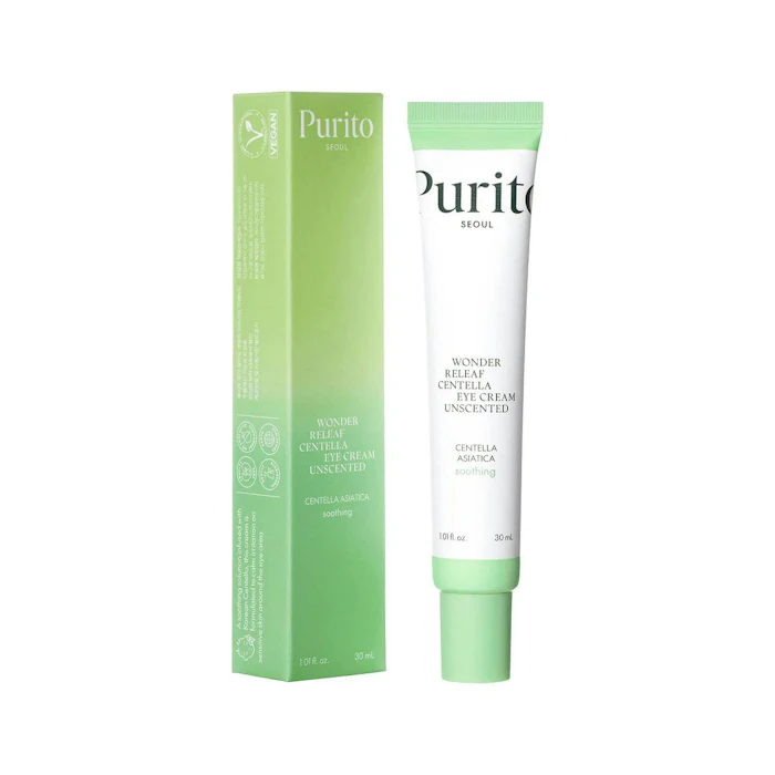Contorno De Ojos Wonder Releaf Centella Unscented Purito 30Ml